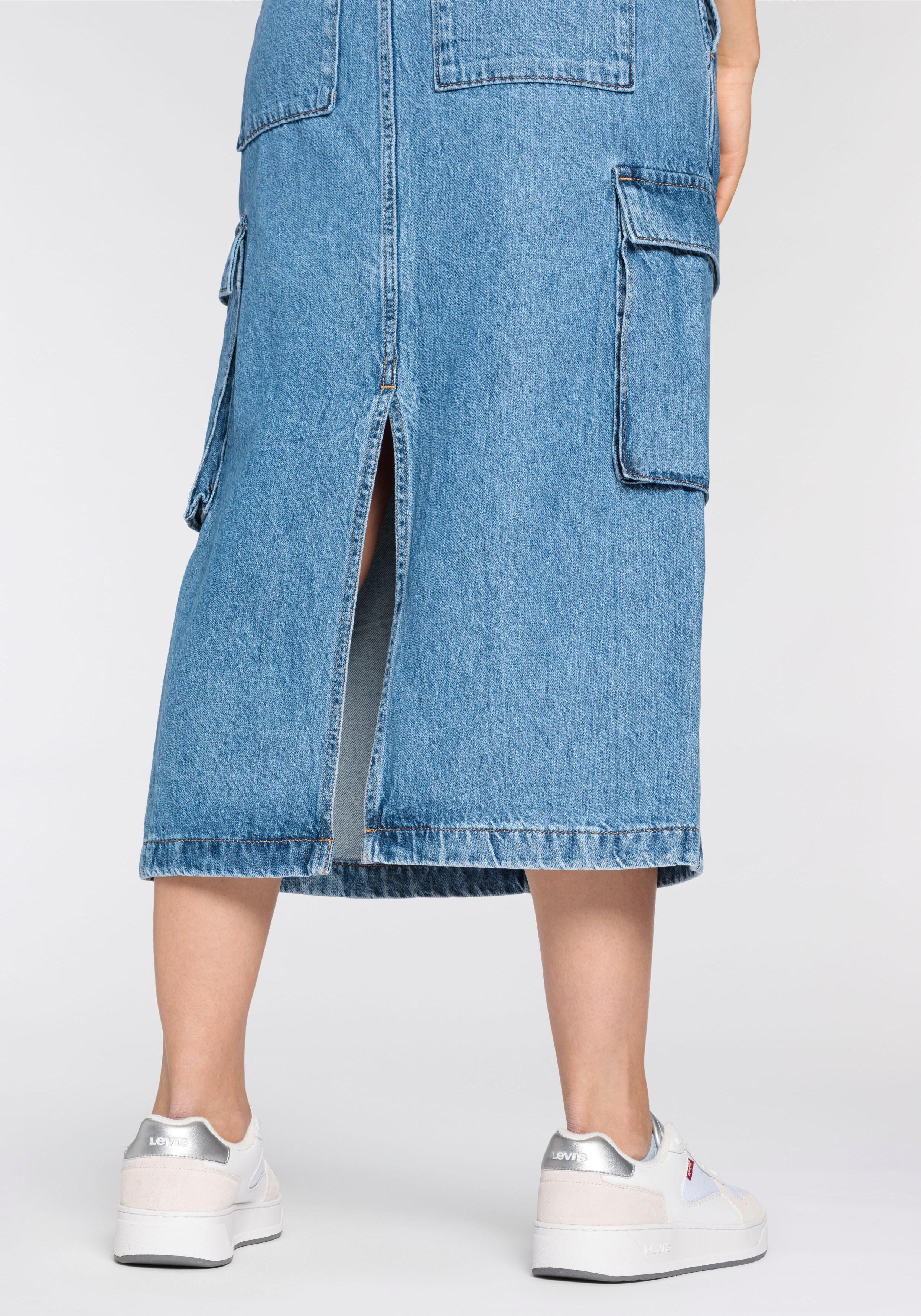 Levi's® Jeans rok CARGO MIDI SKIRT MED IN