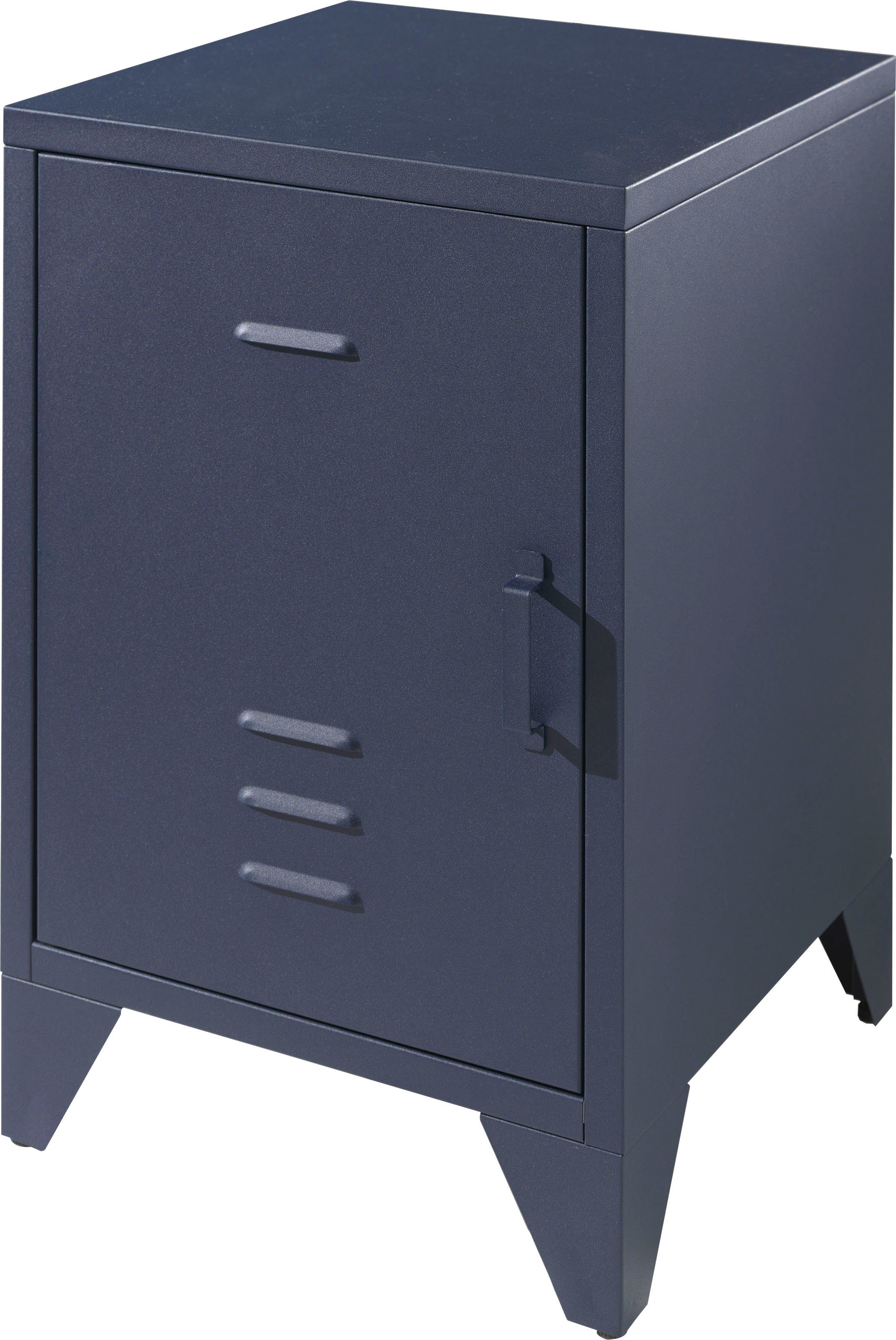 Vipack Nachtkastje Bronxx, met 1 deur met magnetische sluiting, daarachter 2 ruime vakken