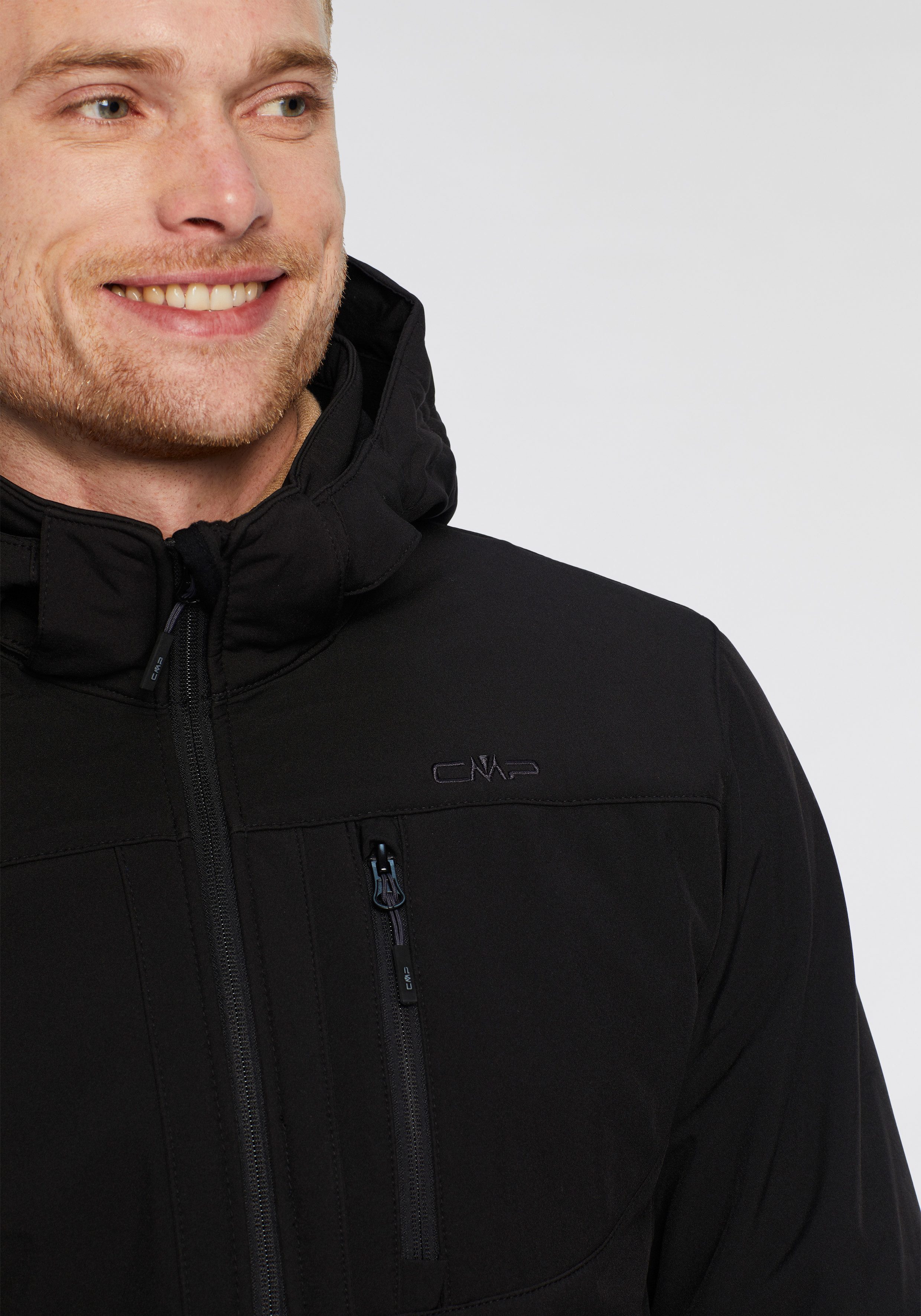 CMP Softshell-jack Waterafstotend & winddicht & ademend (1 stuk)