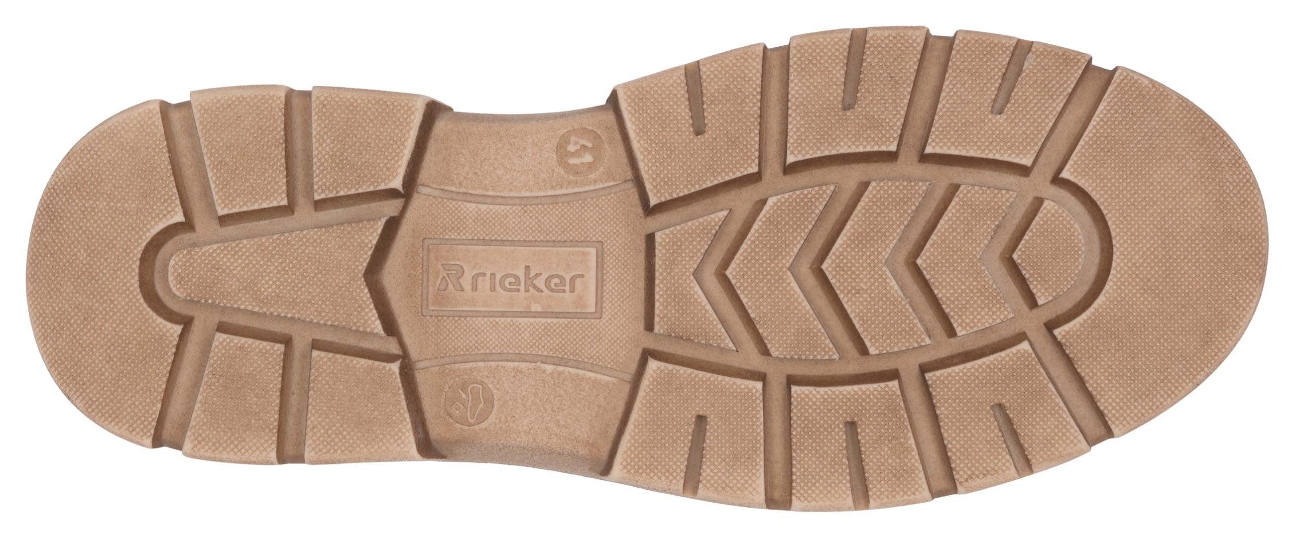 Rieker EVOLUTION Winterlaarsjes Plateau laarzen, veterschoenen met waterafstotend TEX-membraan