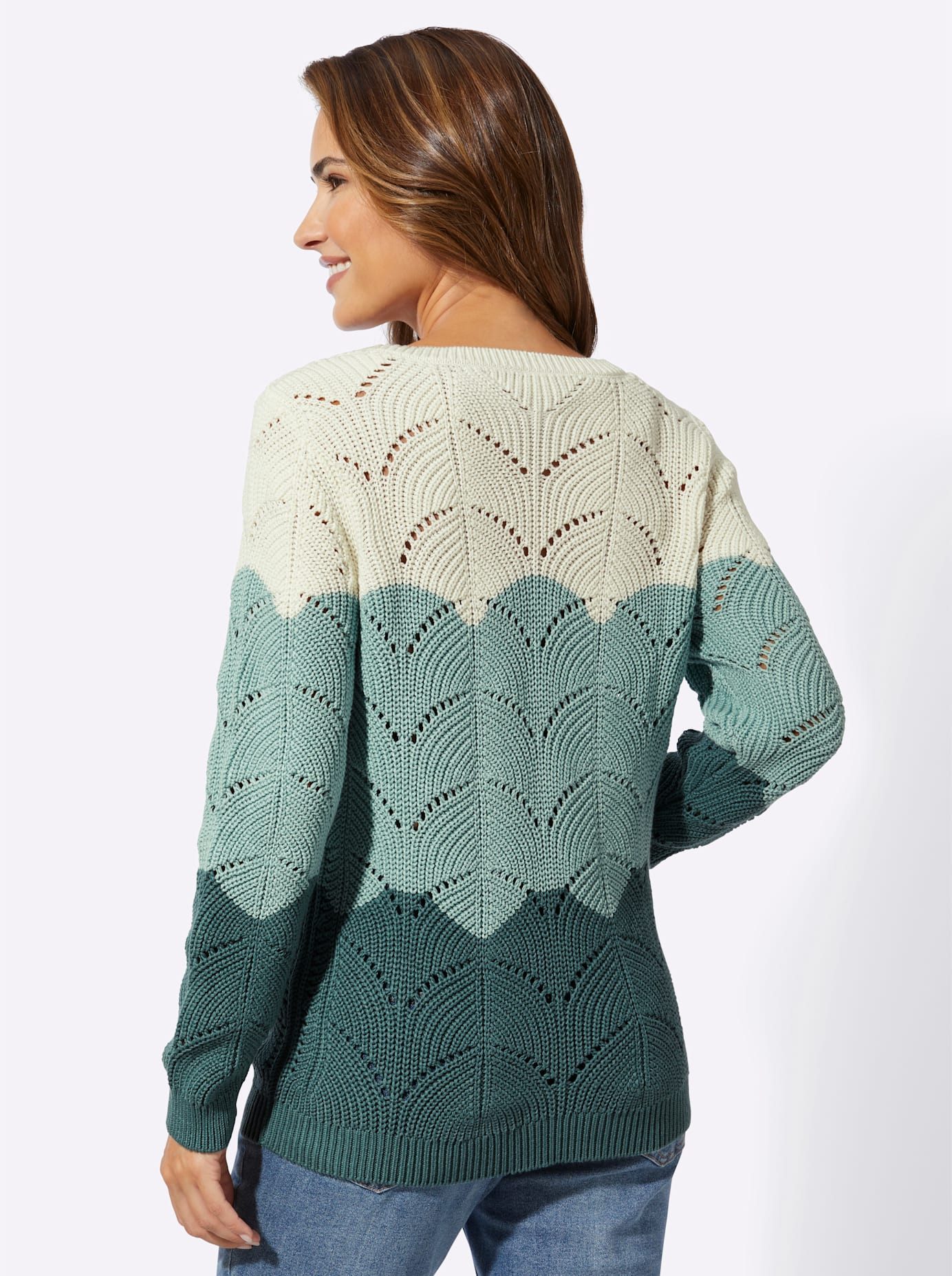 Classic Basics AjourTrui met ronde hals