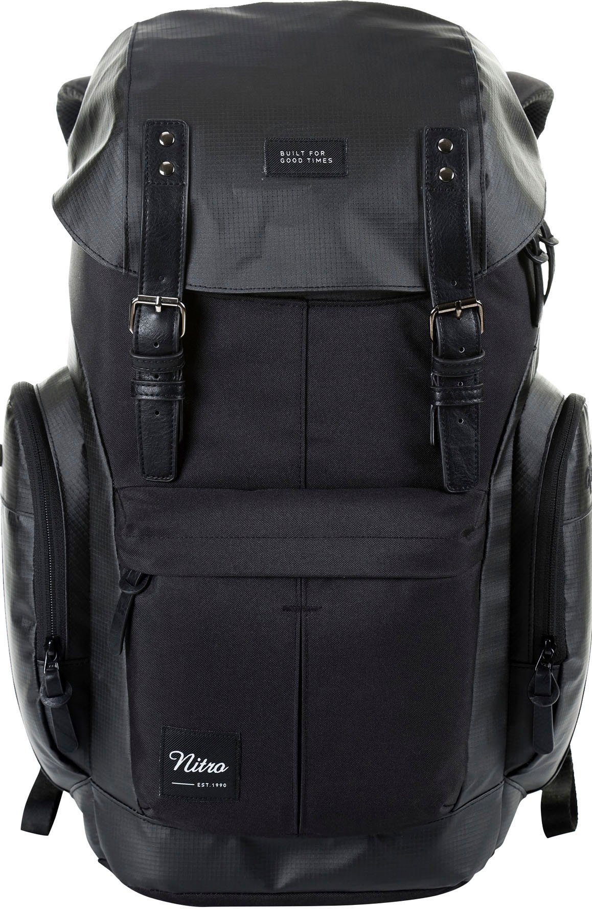 NITRO Vrijetijdsrugzak Daypacker Schoolrugzak, wandeltas of streetpack met laptopvak