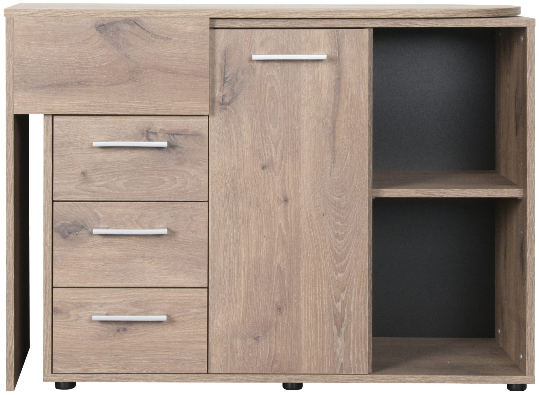 VOGL Möbelfabrik Bureau draaibaar tafelblad, ruimtebesparend, made in germany