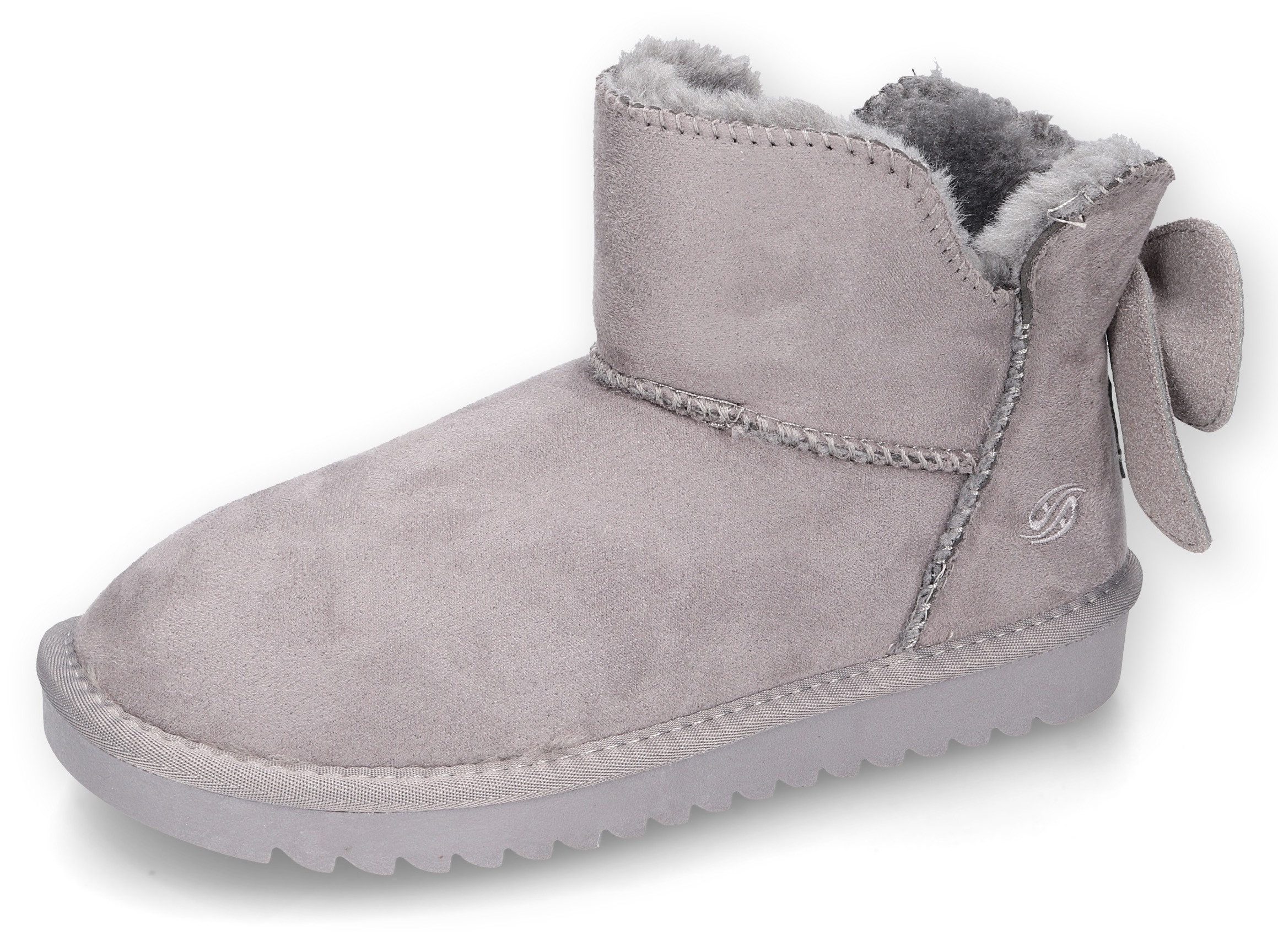 Dockers by Gerli Winterlaarzen Winterlaarzen, instaplaarzen met warmfutter dames winterlaarsjes maat 37 grijs