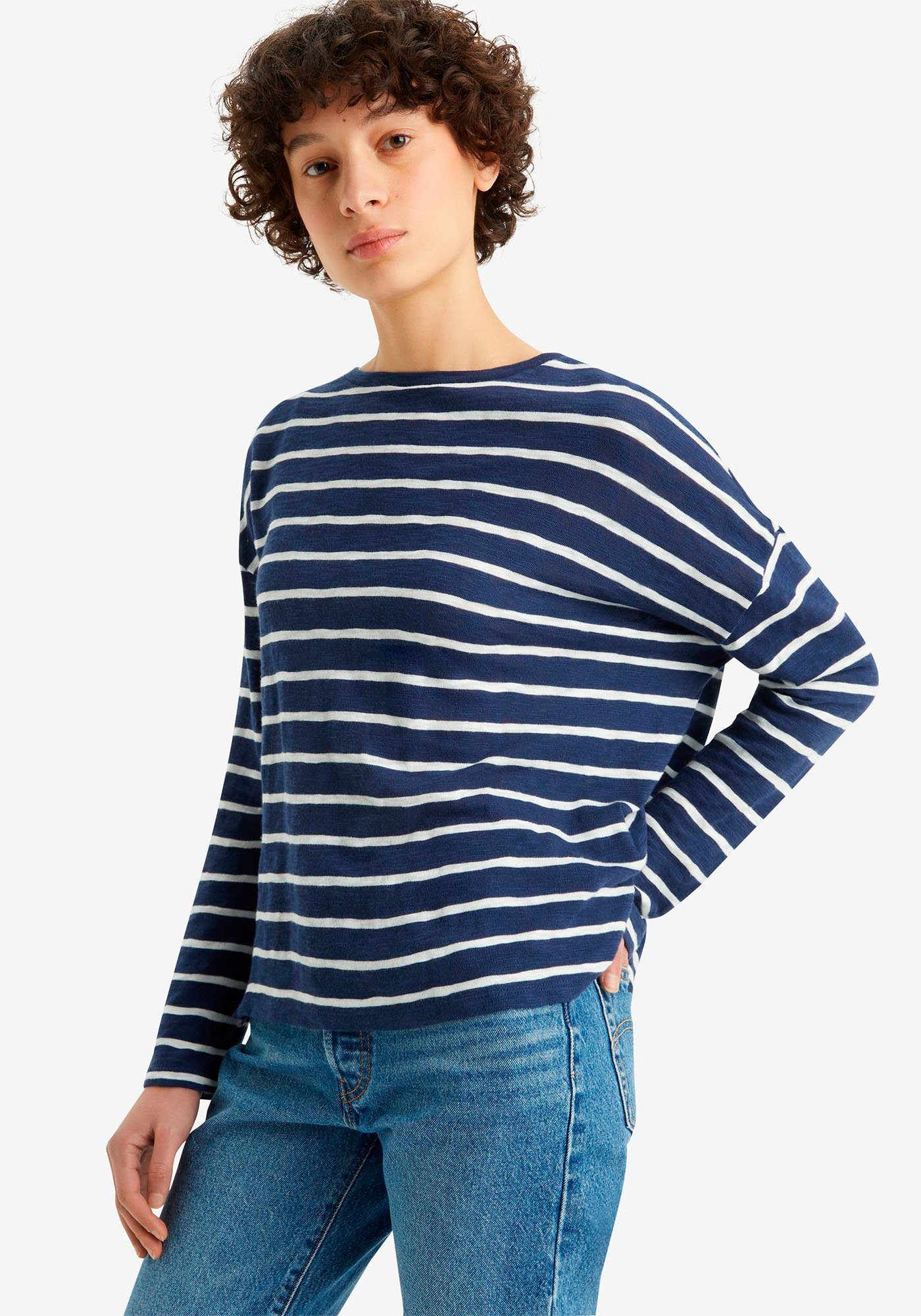 Levi's® Shirt met lange mouwen MARGOT LONG SLEEVE BLUE