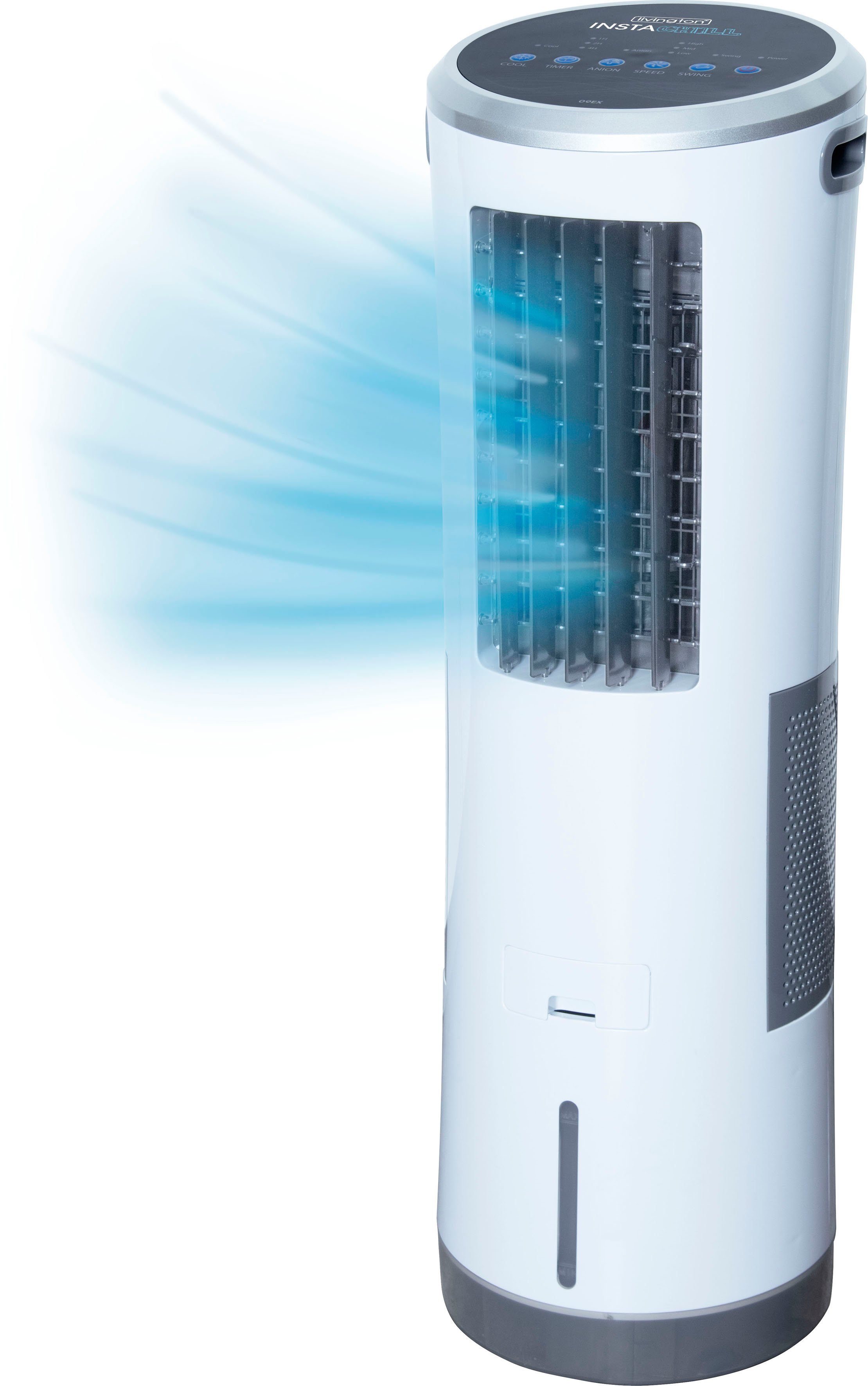 MediaShop Ventilator-combiapparaat InstaChill Luchtkoeler, 8,5 l inhoud