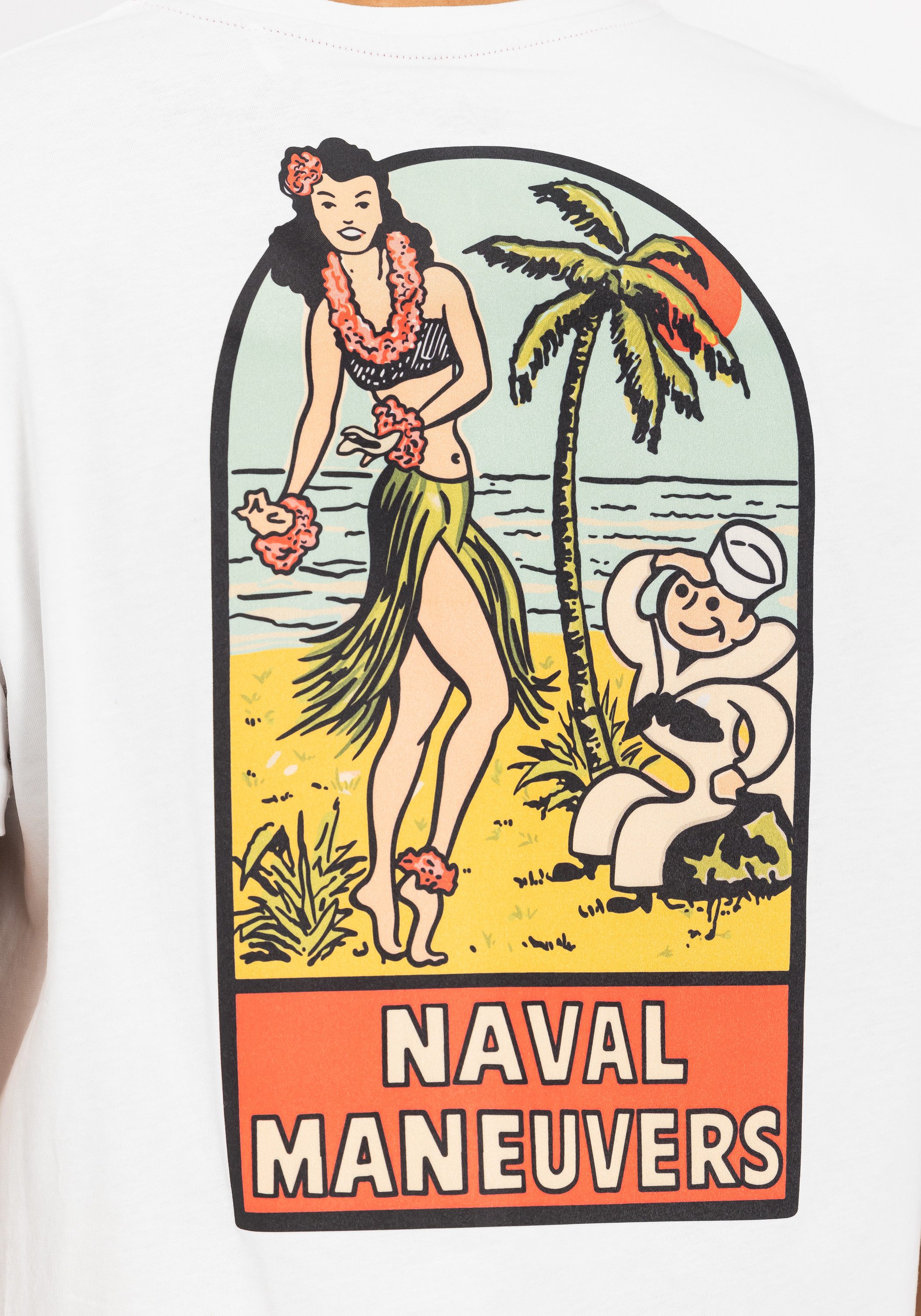 Alpha Industries T-shirt Alpha Industries Men - T-Shirts Naval T Back Print