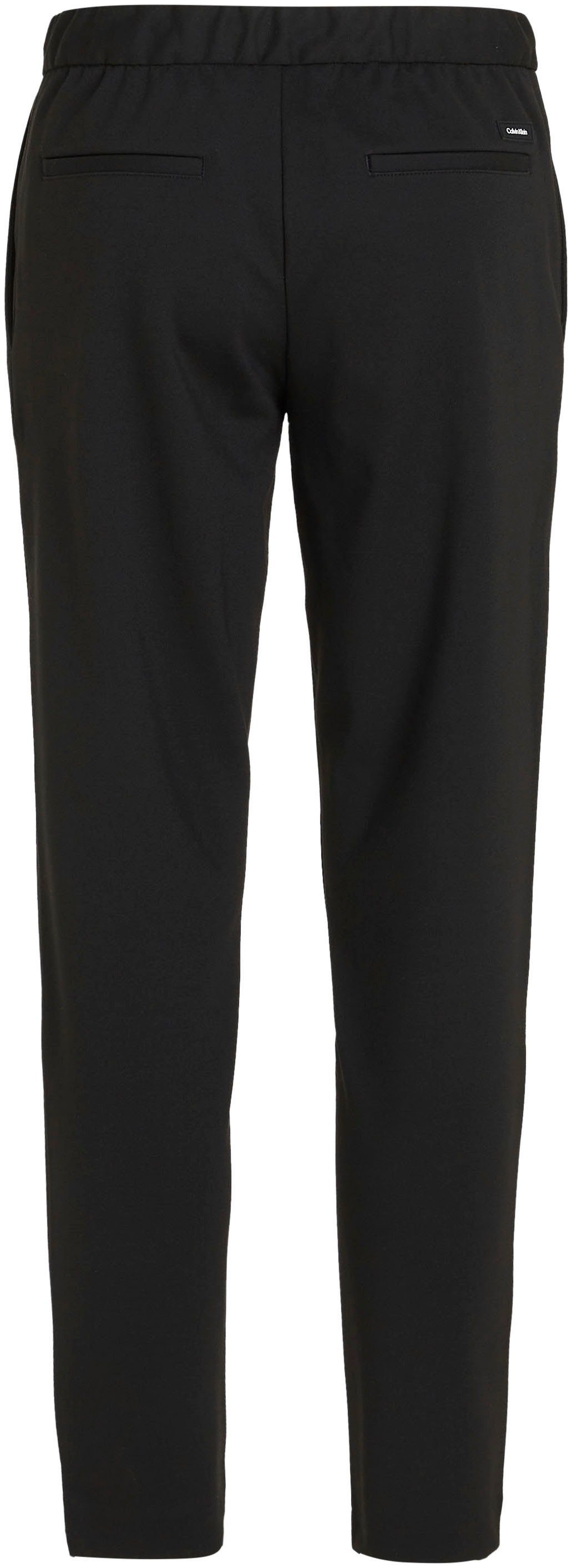 Calvin Klein Chino COMFORT KNIT TAPERED PLEAT