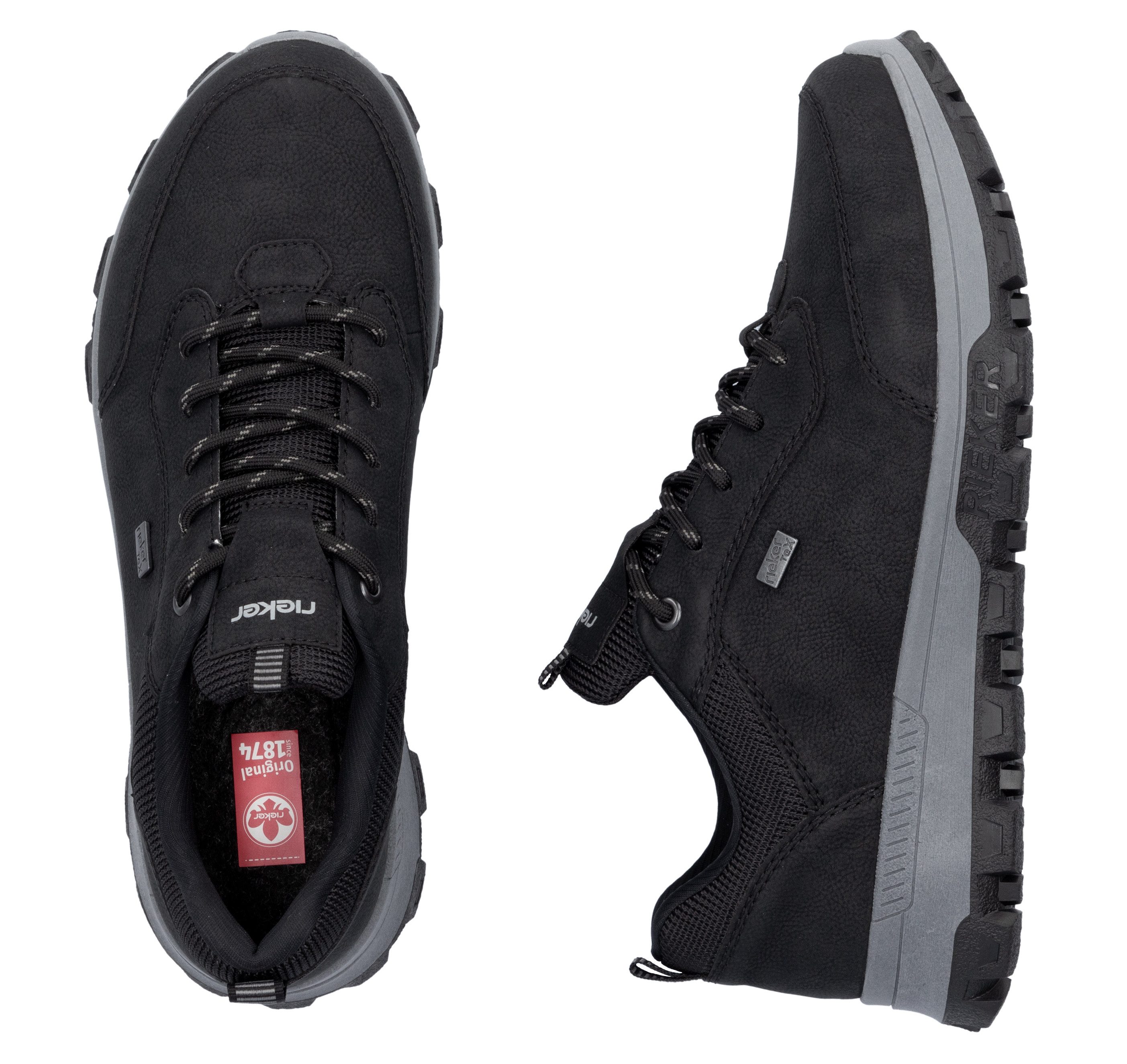 Rieker Sneakers outdoorschoen, lage schoen, veterschoen met tex-membraan