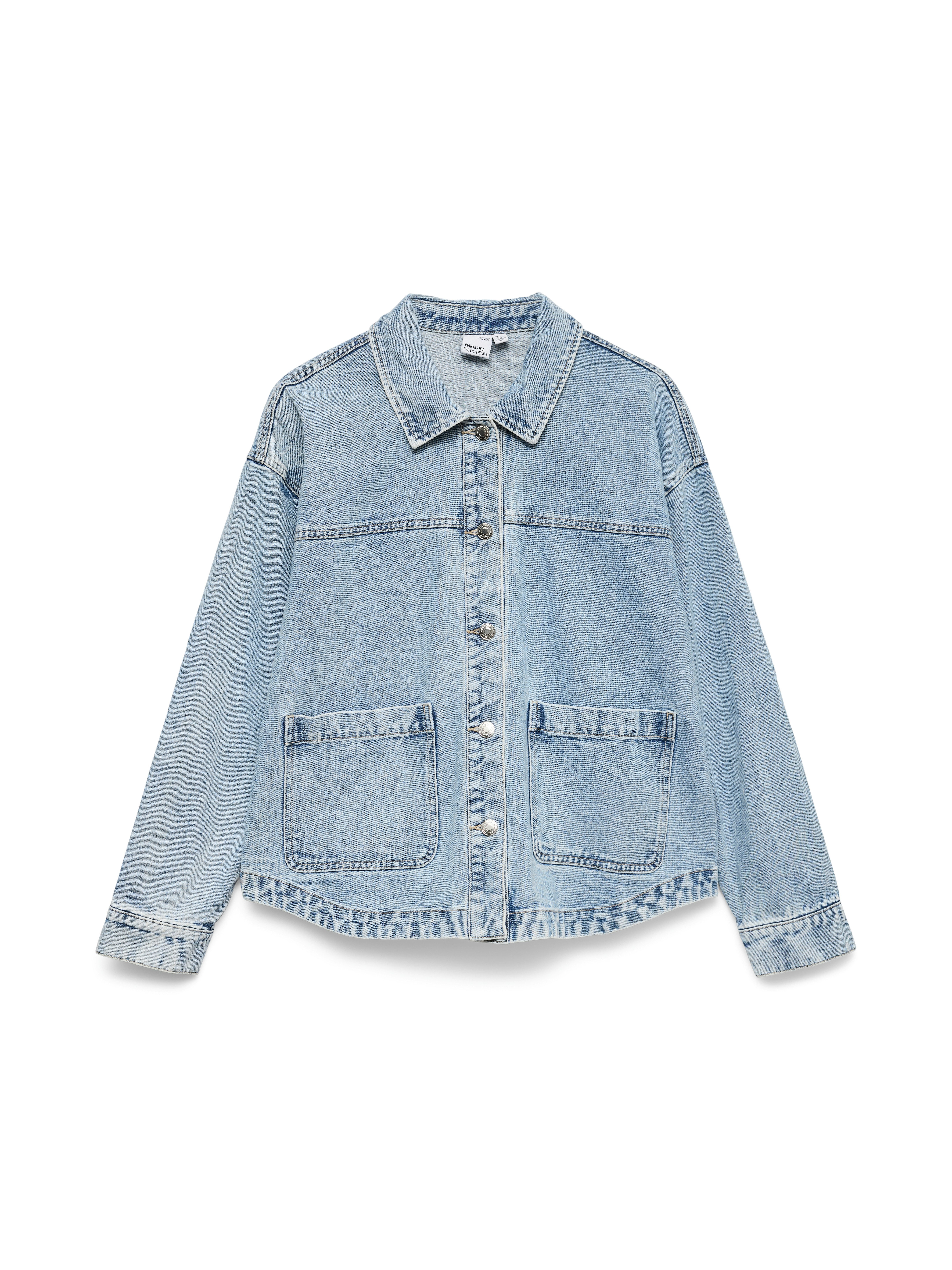 Vero Moda Jeansjack VMJAMIE LS DENIM SHACKET MIX NOOS