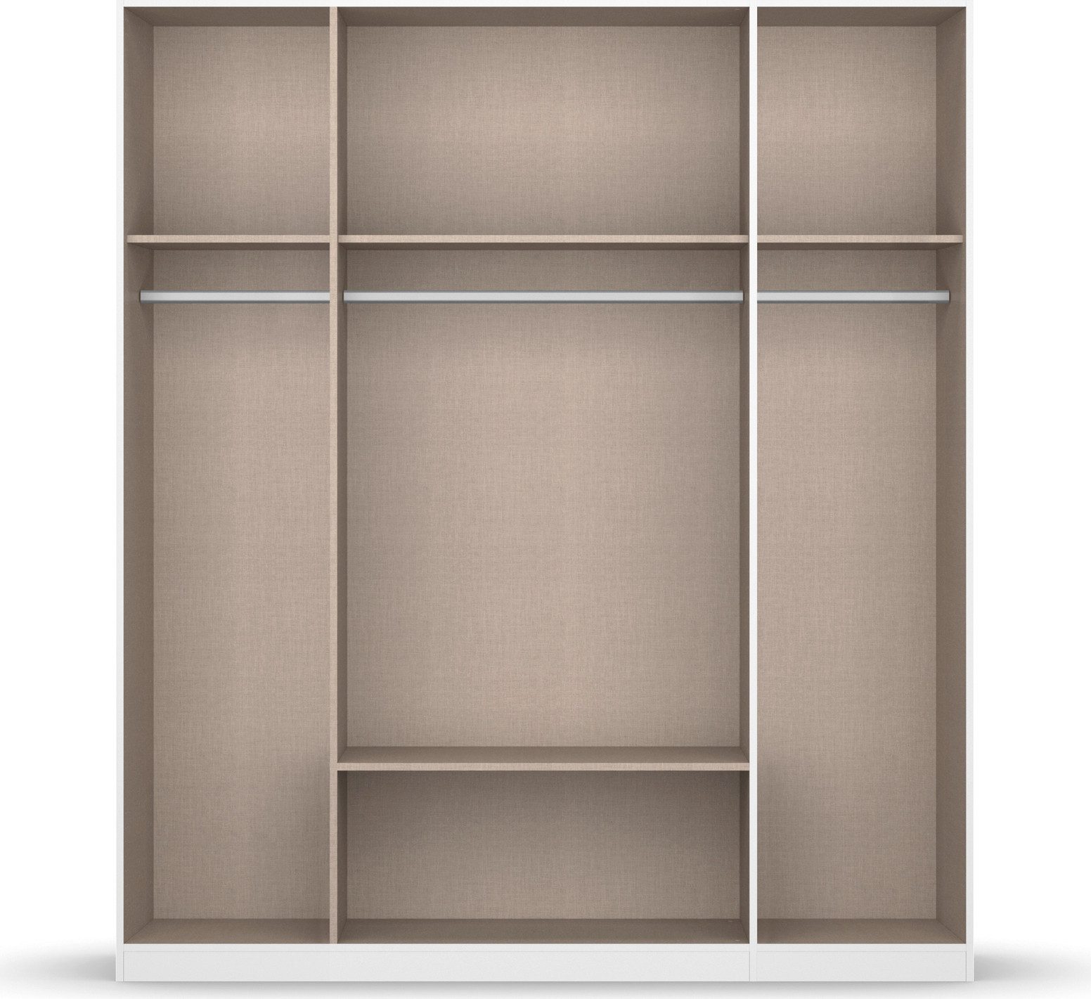 rauch Draaideurkast Kledingkast Kast Garderobe Slaapkamerkast DAVOA met contrasterende lades in eiken artisan made in germany