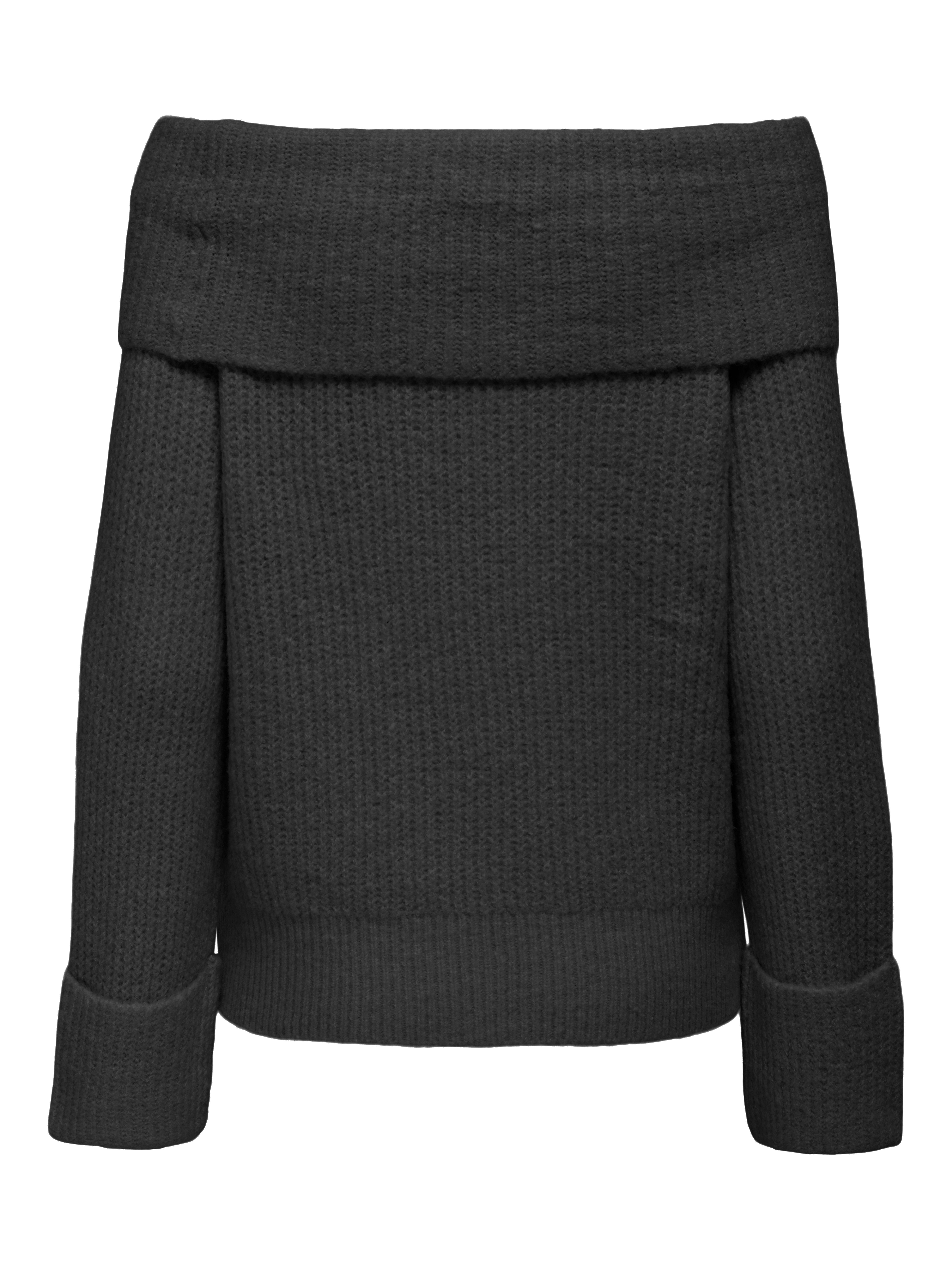 Only Gebreide trui ONLLUNA LS OFF SHOULDER PULLOVER KNT