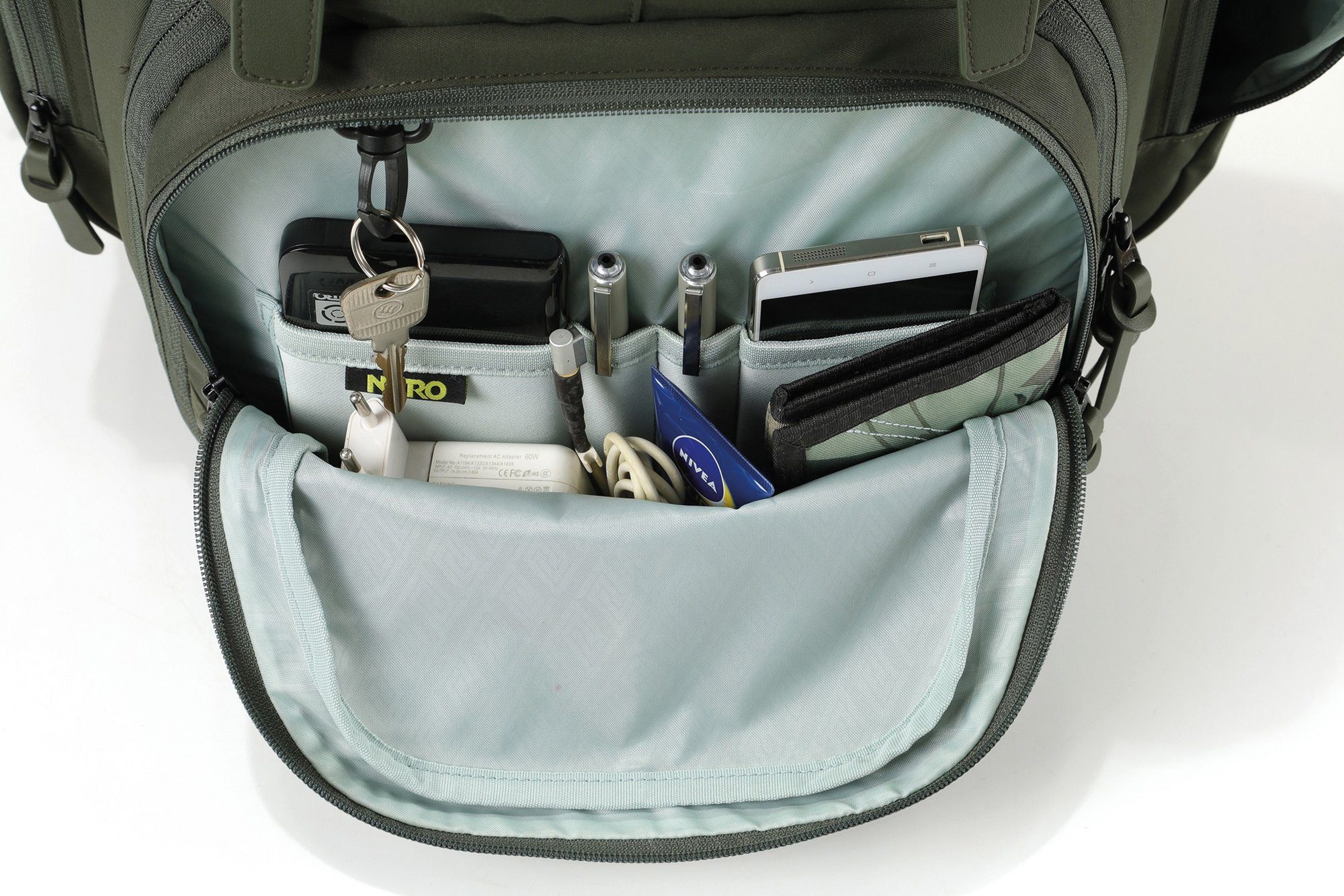 NITRO Laptoprugzak Weekendtas Reiserugzak met laptopvak, schoolrugzak, wanderrugzak