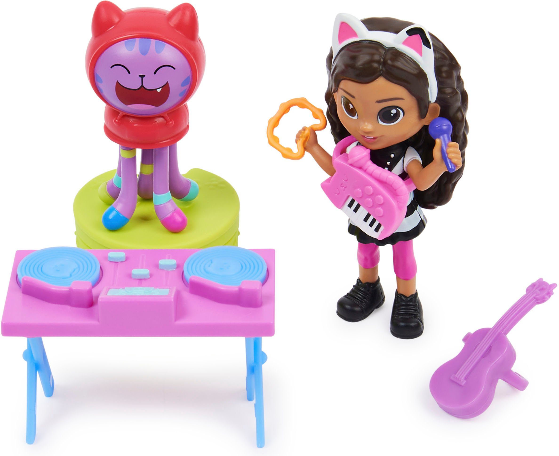 Spin Master Speelwereld Gabby's Dollhouse - CAT-tivity set – muziekset met DJ Catnip