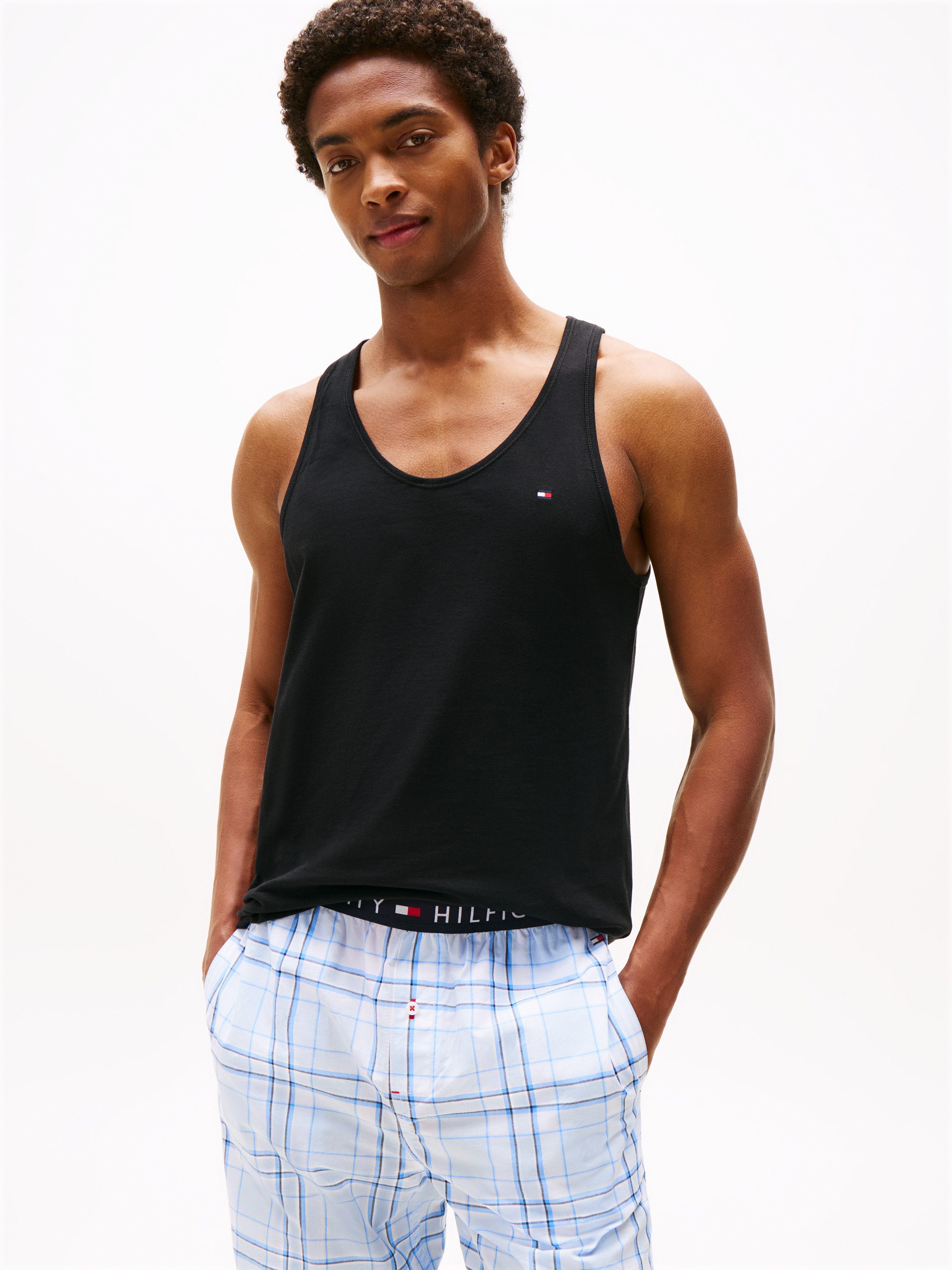 Tommy Hilfiger Underwear Tanktop 3P TANK TOP met logoborduursel (3-delig, Set van 3)