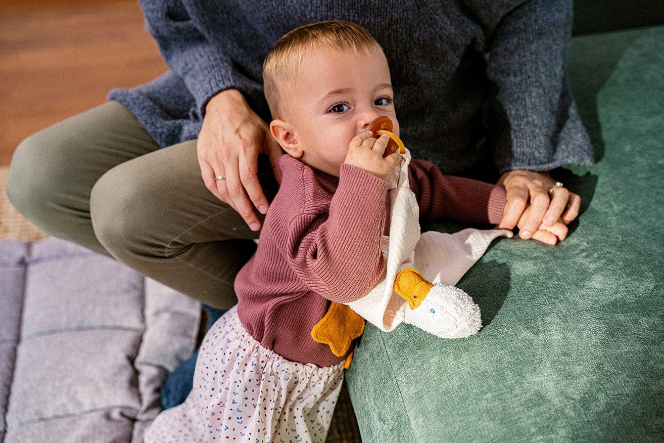 Käthe Kruse Snuffeldoekje Eli Eend