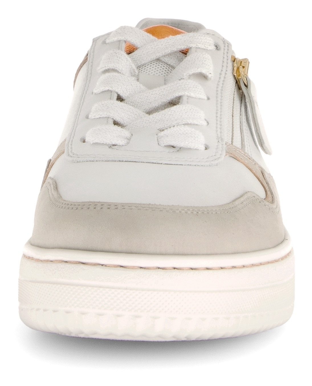 Gabor Plateausneakers , vrijetijdsschoen, halfschoen, veterschoen met contrastafwerking, breedte k