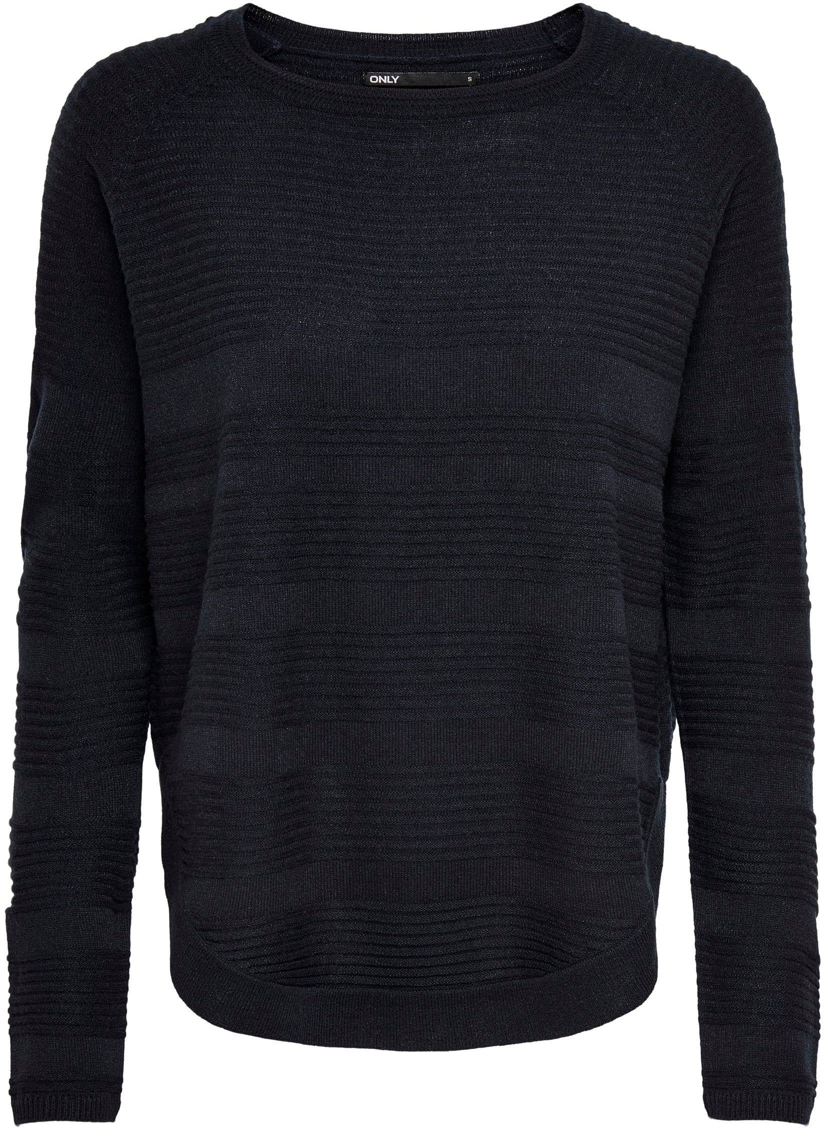 Only Trui met ronde hals ONLCAVIAR L/S PULLOVER KNT