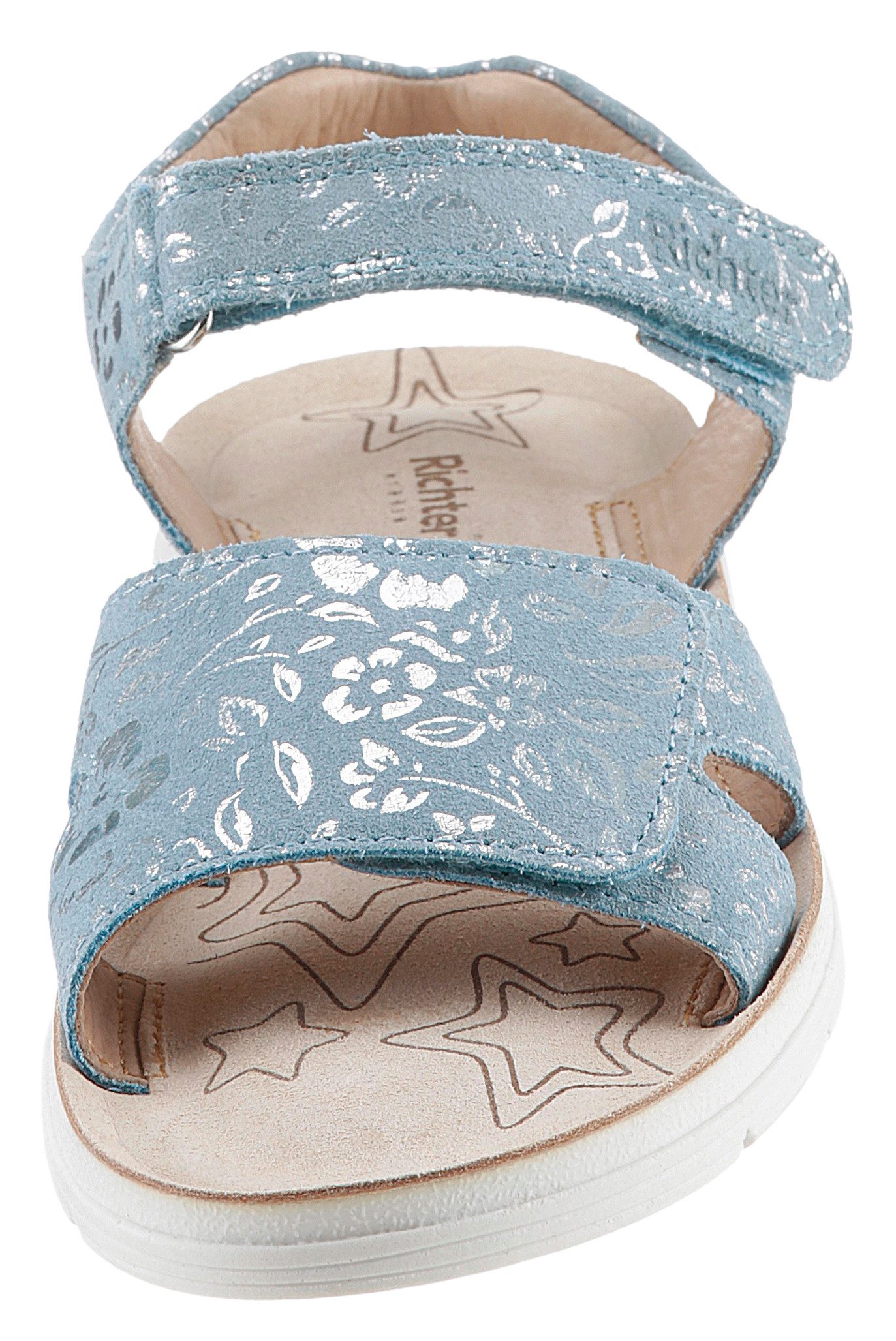 Richter Sandalen WMS: middel , zomerschoen, klittenbandschoen, sandaal, gepolsterde leren binnenzool