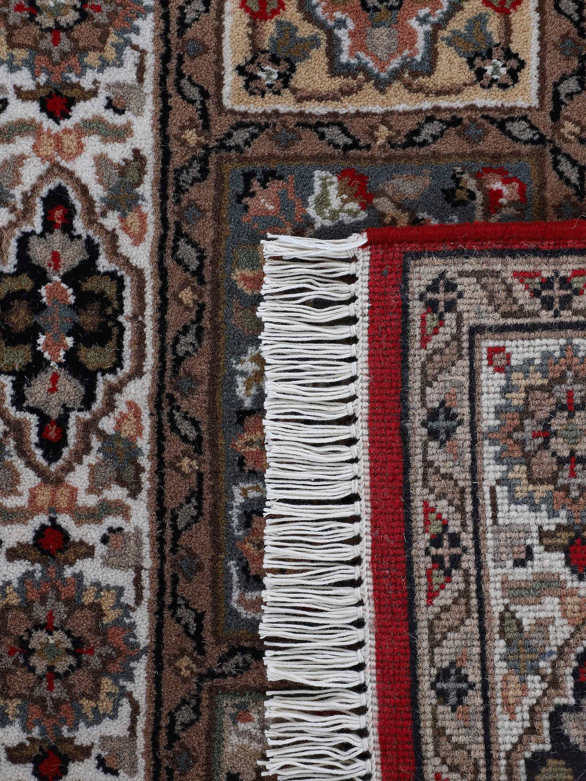 Woven Arts Loper Oosters tapijt Bakhtiar met de hand geknoopt, woonkamer, zuivere wol