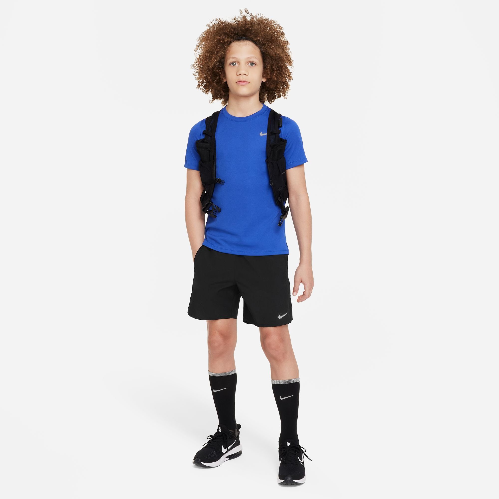Nike Trainingsshirt DRI-FIT MILER BIG KIDS' (BOYS') SHORT-SLEEVE TRAINING TOP