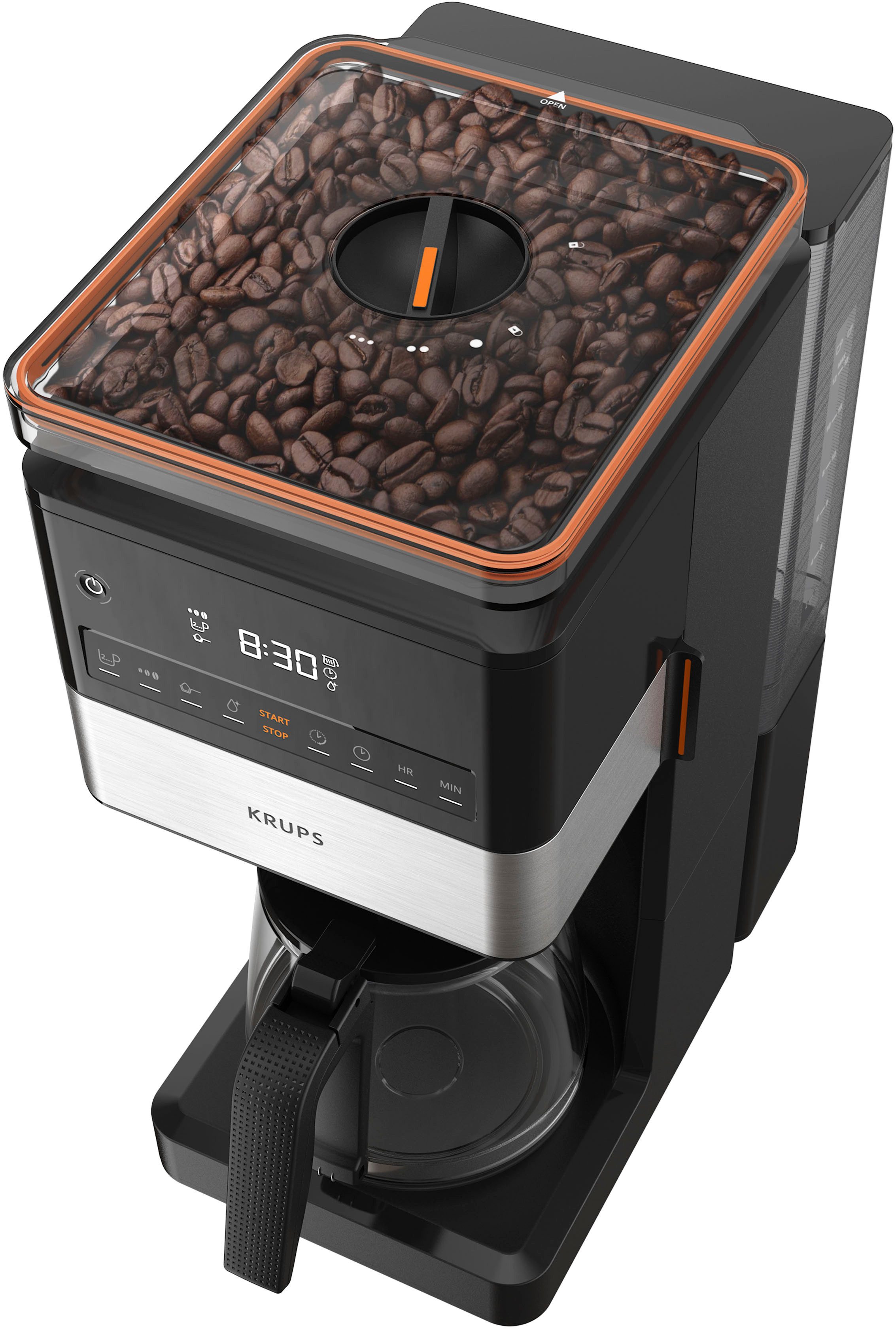 Krups Filterkoffieapparaat KM8428 Grind Aroma XL