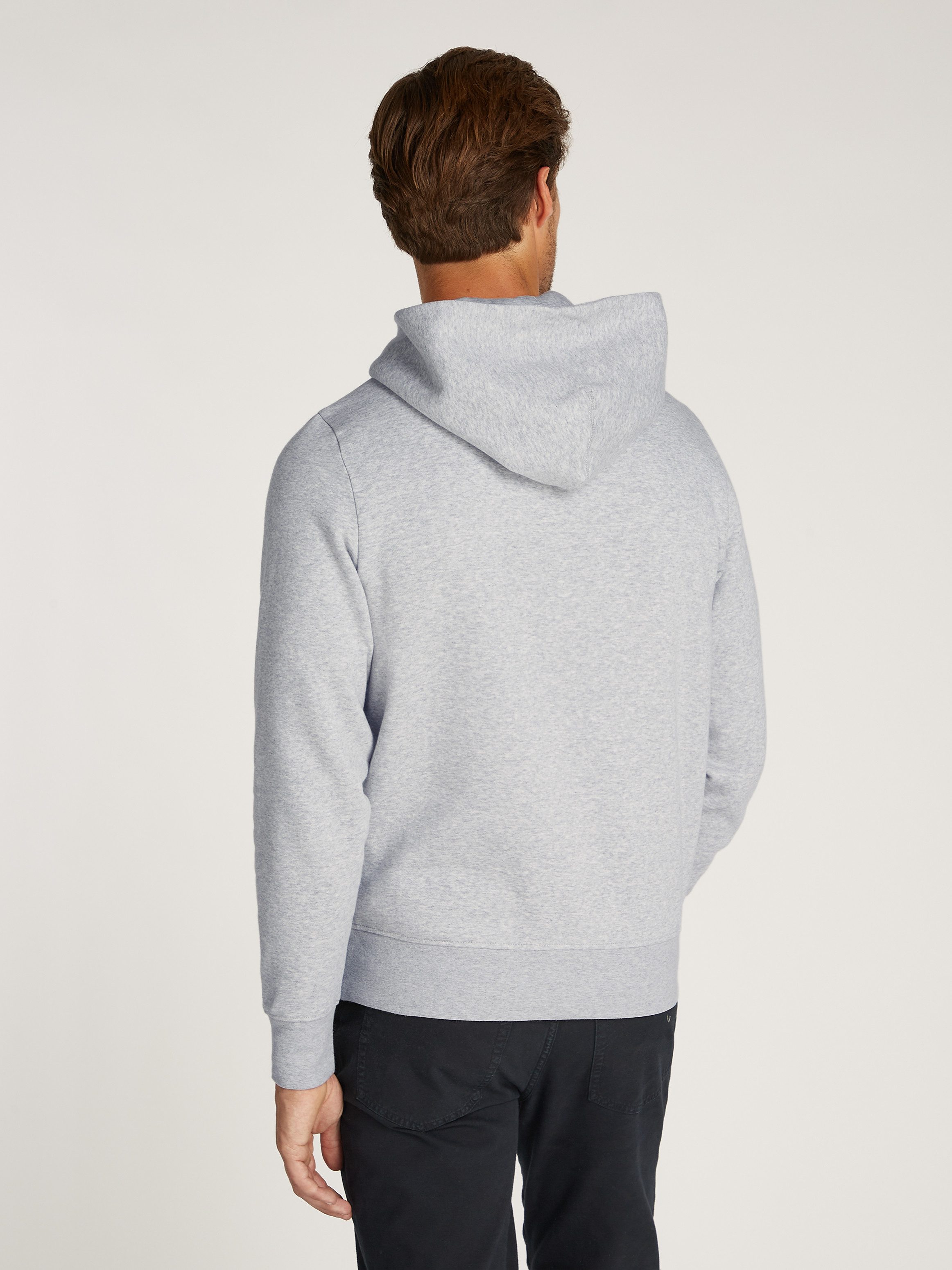 Tommy Hilfiger Hoodie FLAG LOGO HOODY met kangoeroezak voor