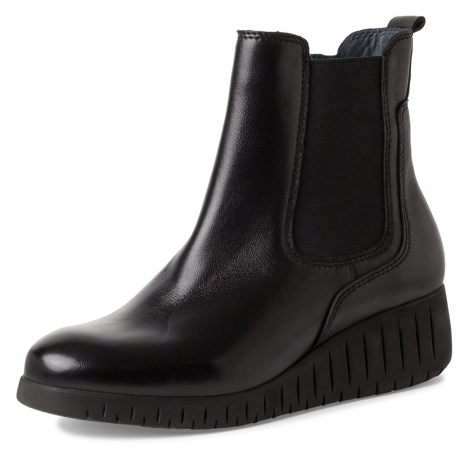 Marco Tozzi Chelsea-boots CERASO sleehak, laarzen, enkellaars met feel me-uitrusting