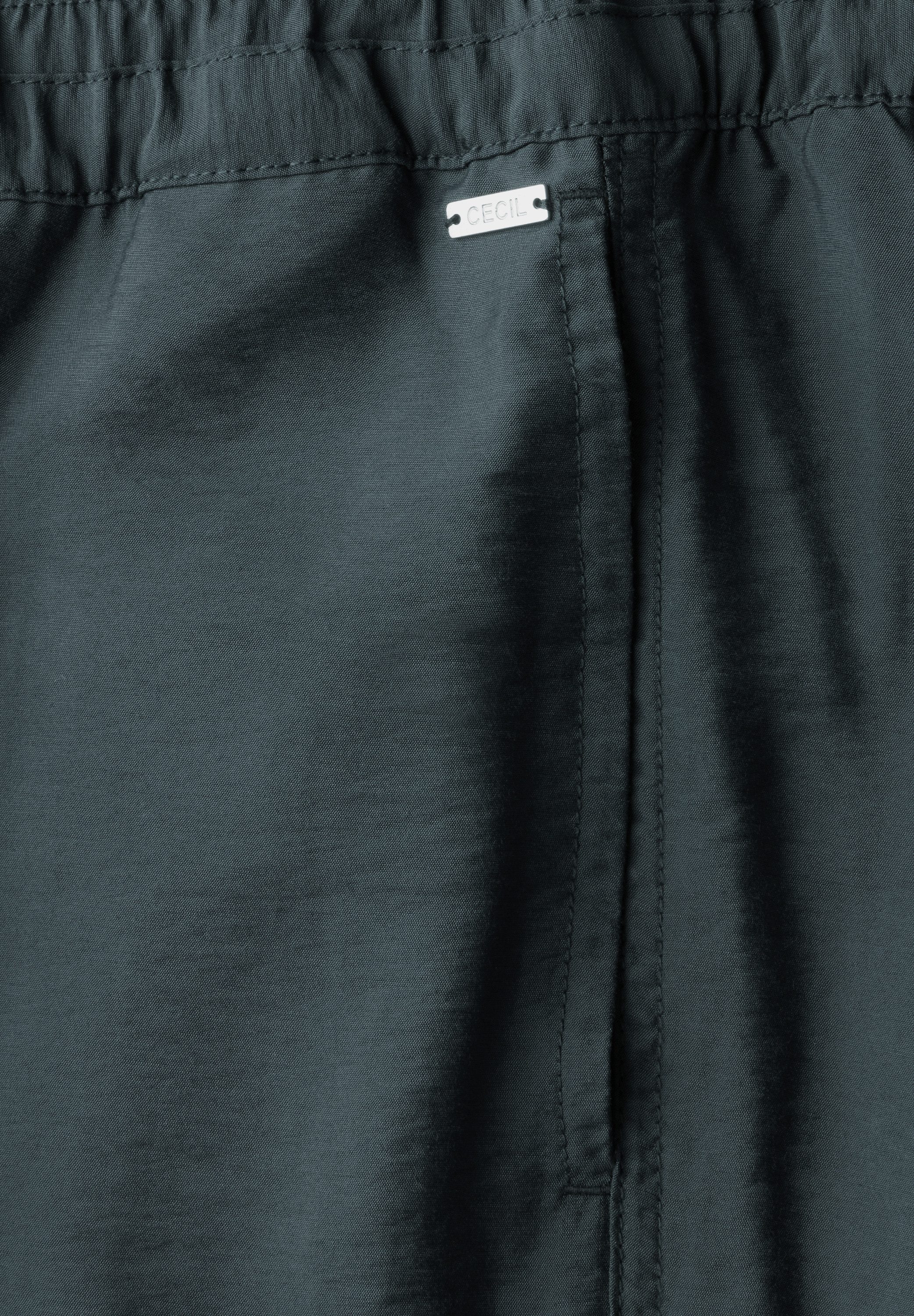 Cecil Stoffen broek Style Neele elastische band met rijgkoord