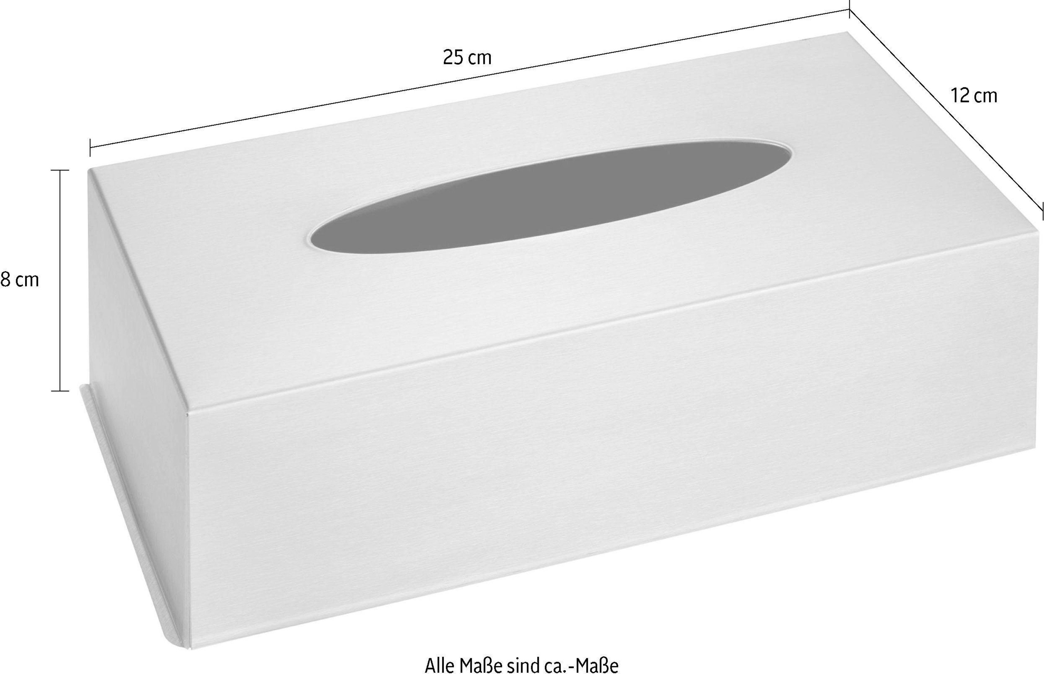 WENKO Make-updoos voor tissues, edelstaal