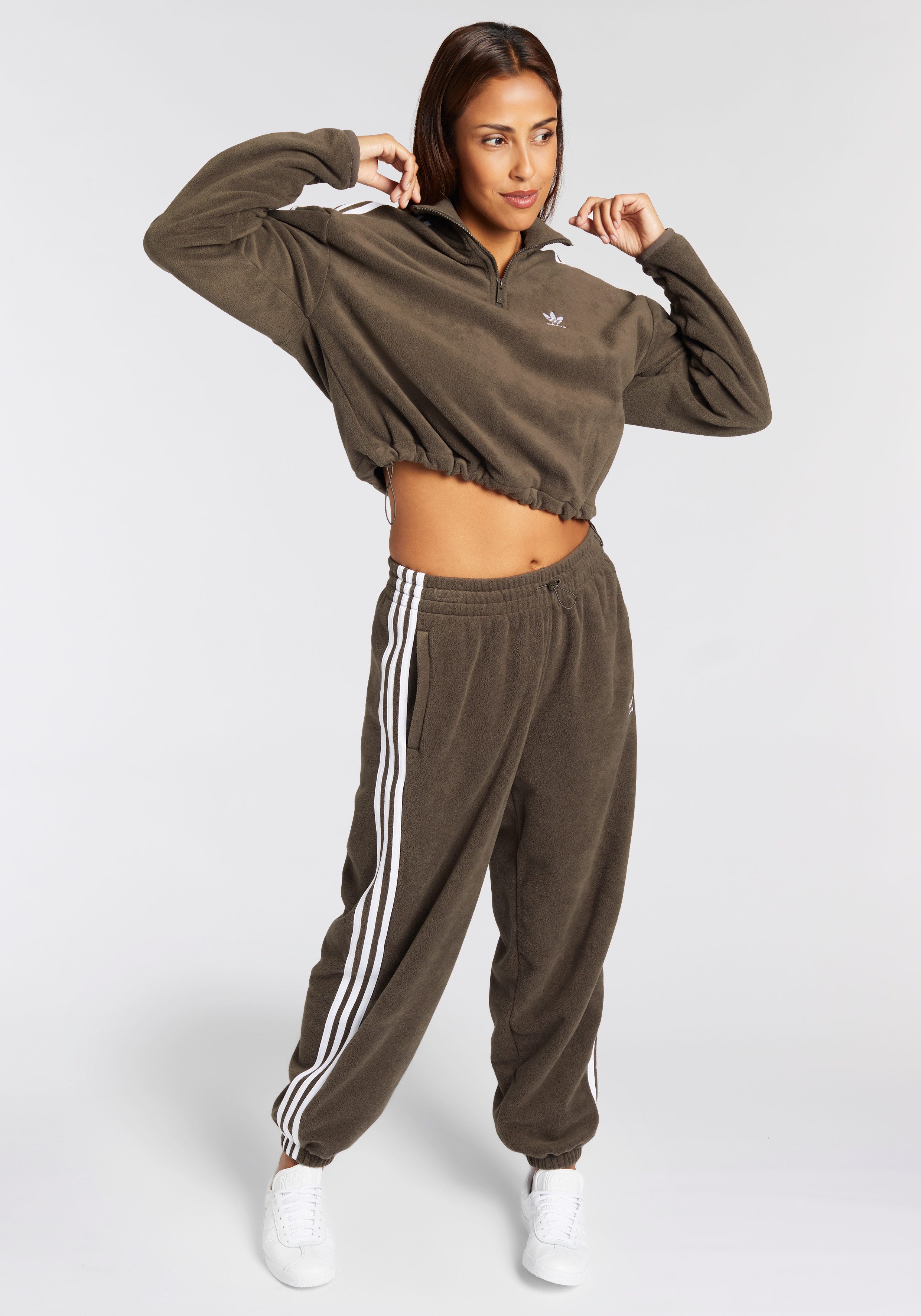 adidas Originals Sweatvest POLARF HALF ZIP (1-delig)