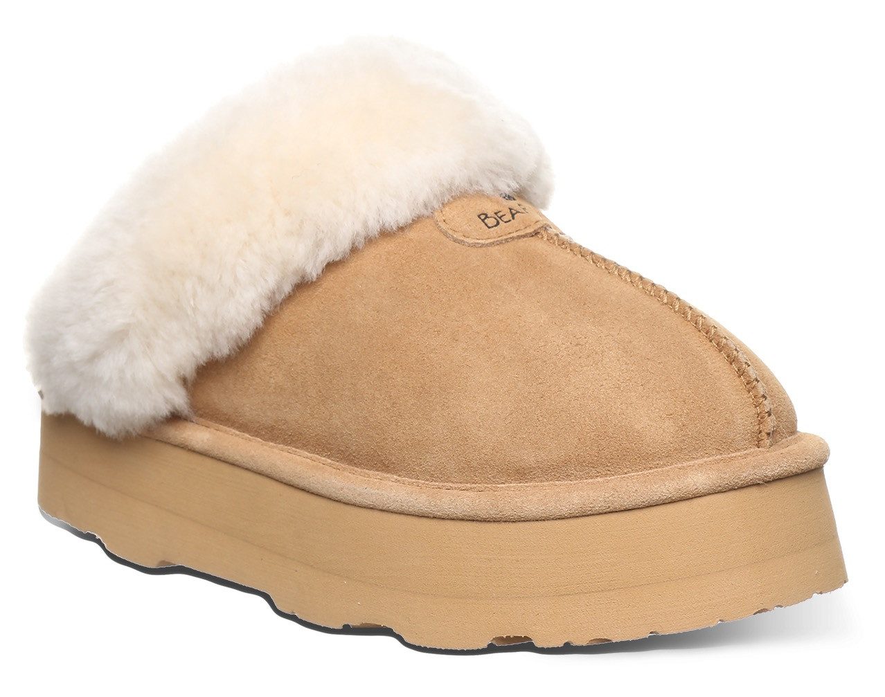 Bearpaw Pantoffels RETRO PLATFORM LOKI , mules, clog, slides met plateauzool