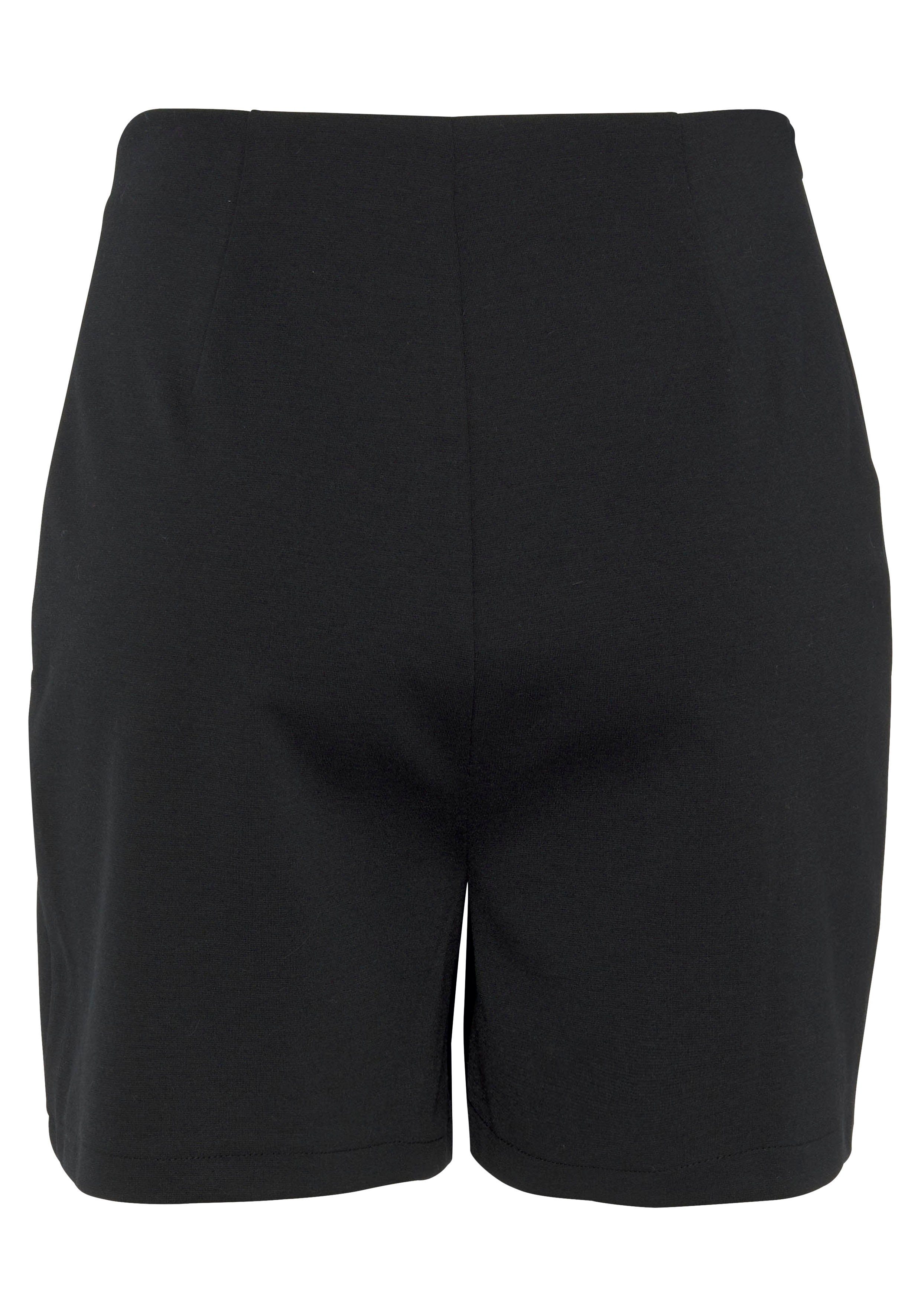 Buffalo Broekrok in wikkellook met sierknopen, skort, casual-chic, elegant
