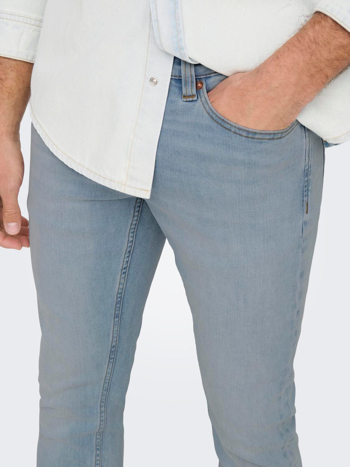 ONLY & SONS Slim fit jeans ONSLOOM SLIM LBD 8263 AZG DNM NOOS