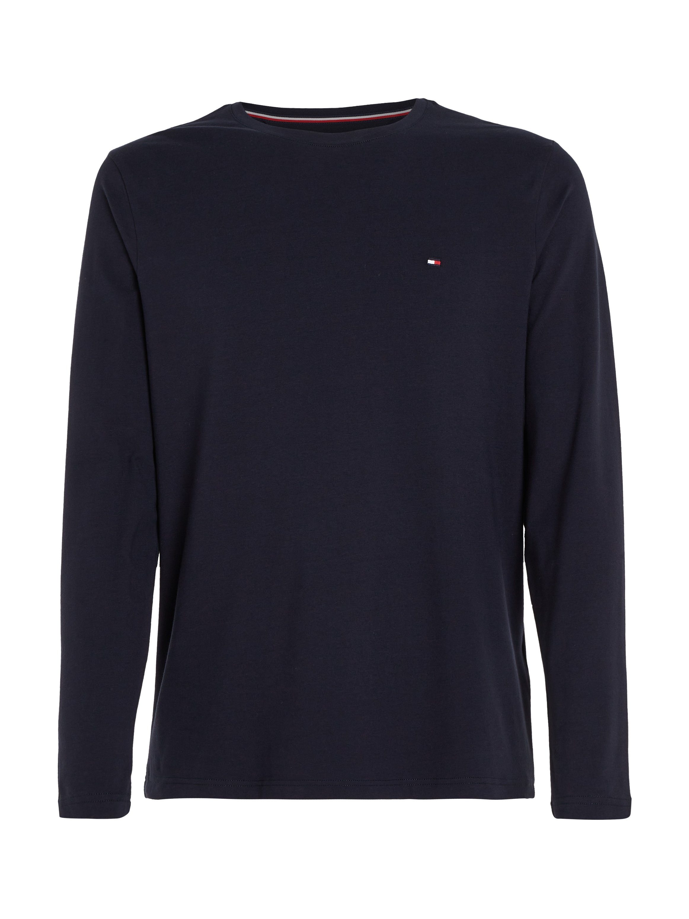Tommy Hilfiger Shirt met lange mouwen STRETCH SLIM FIT LONG SLEEVE
