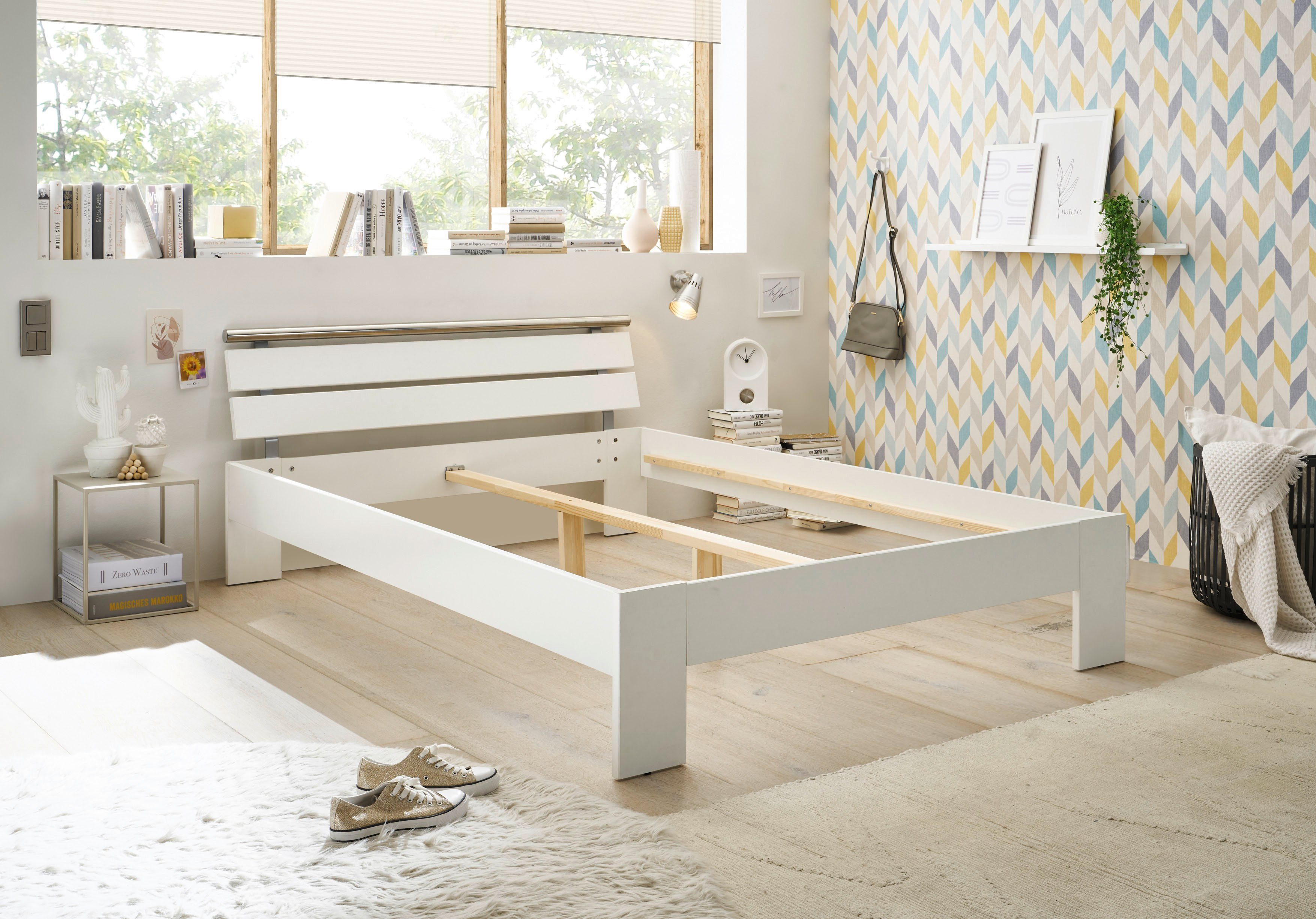 Schlafkontor Futonbed Nizza Breedte 140 cm, met XXL draagvermogen tot 200 kg