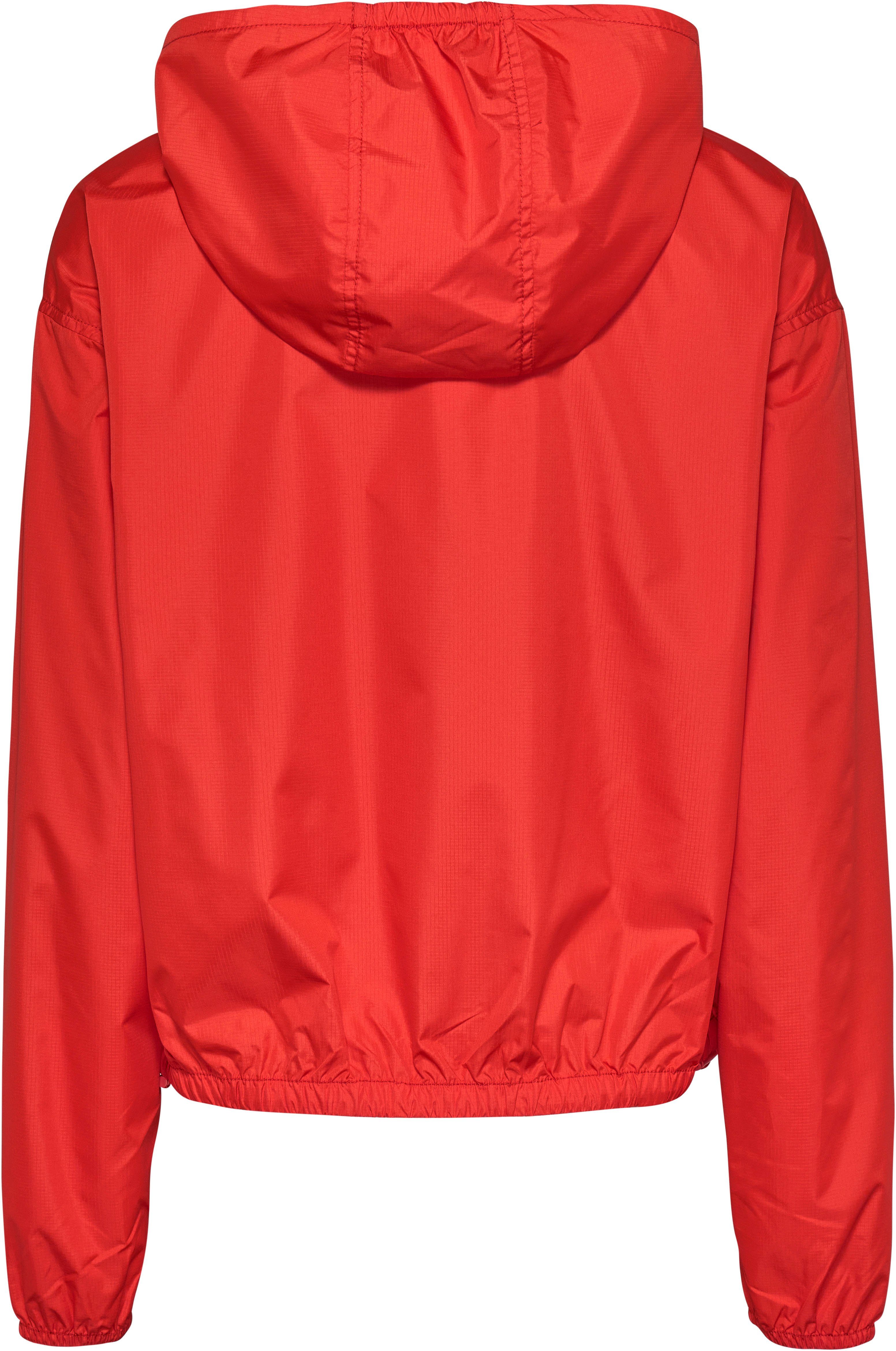 TOMMY JEANS Windbreaker TJW CRP LT CHICAGO in modieuze cropped vorm