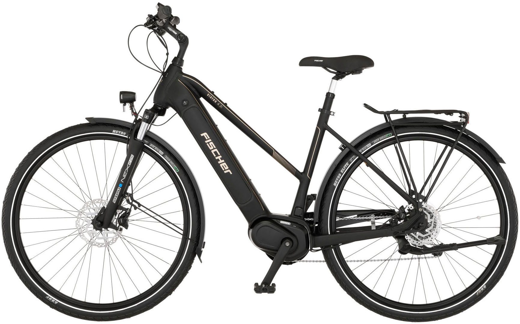 Fischer E-bike VIATOR 4.2i Pedelec, elektrische fiets voor dames en heren