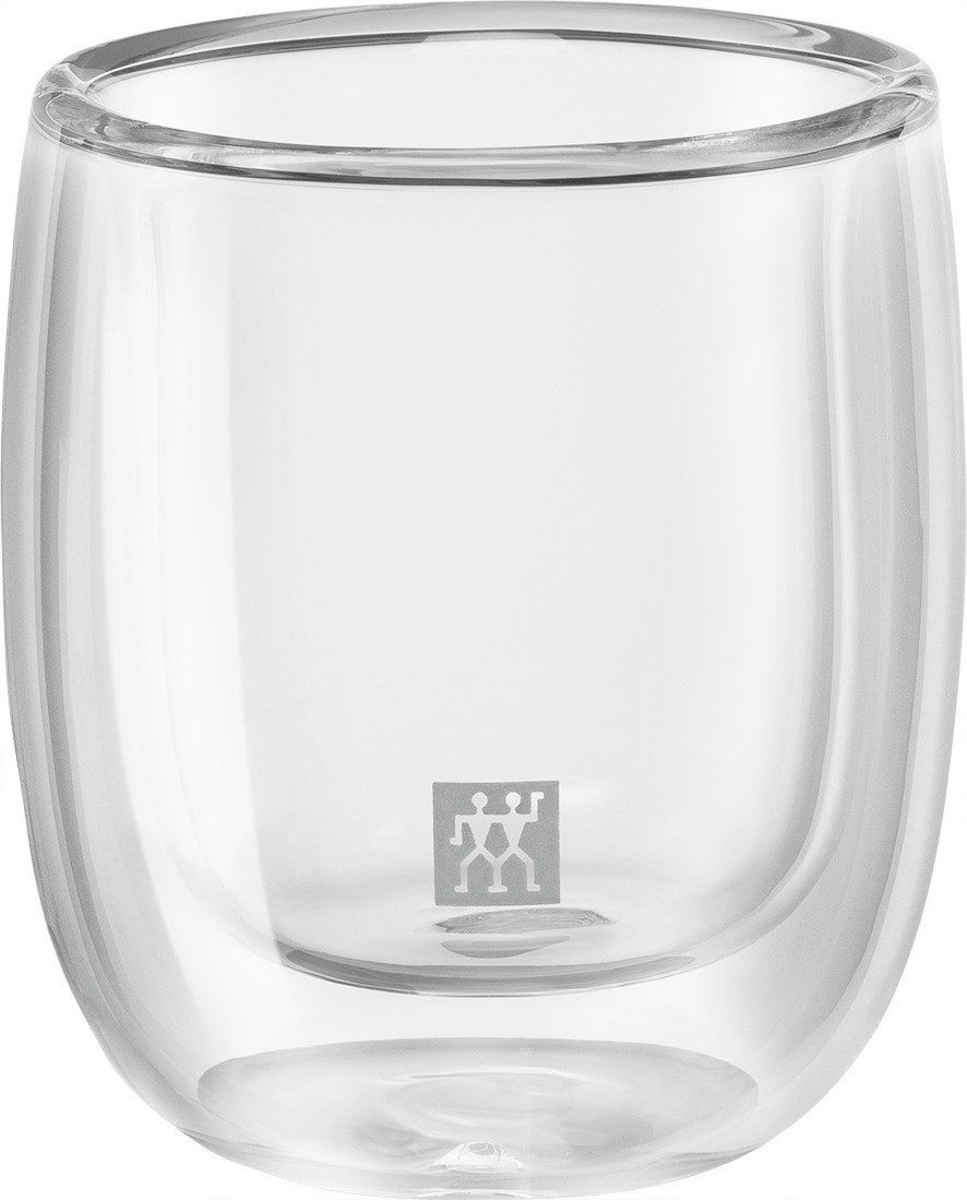 Zwilling Espressoglas Glazen set Sorrento, 2-delige set dubbelwandig, inhoud per glas ca. 80 ml (set, 2-delig)