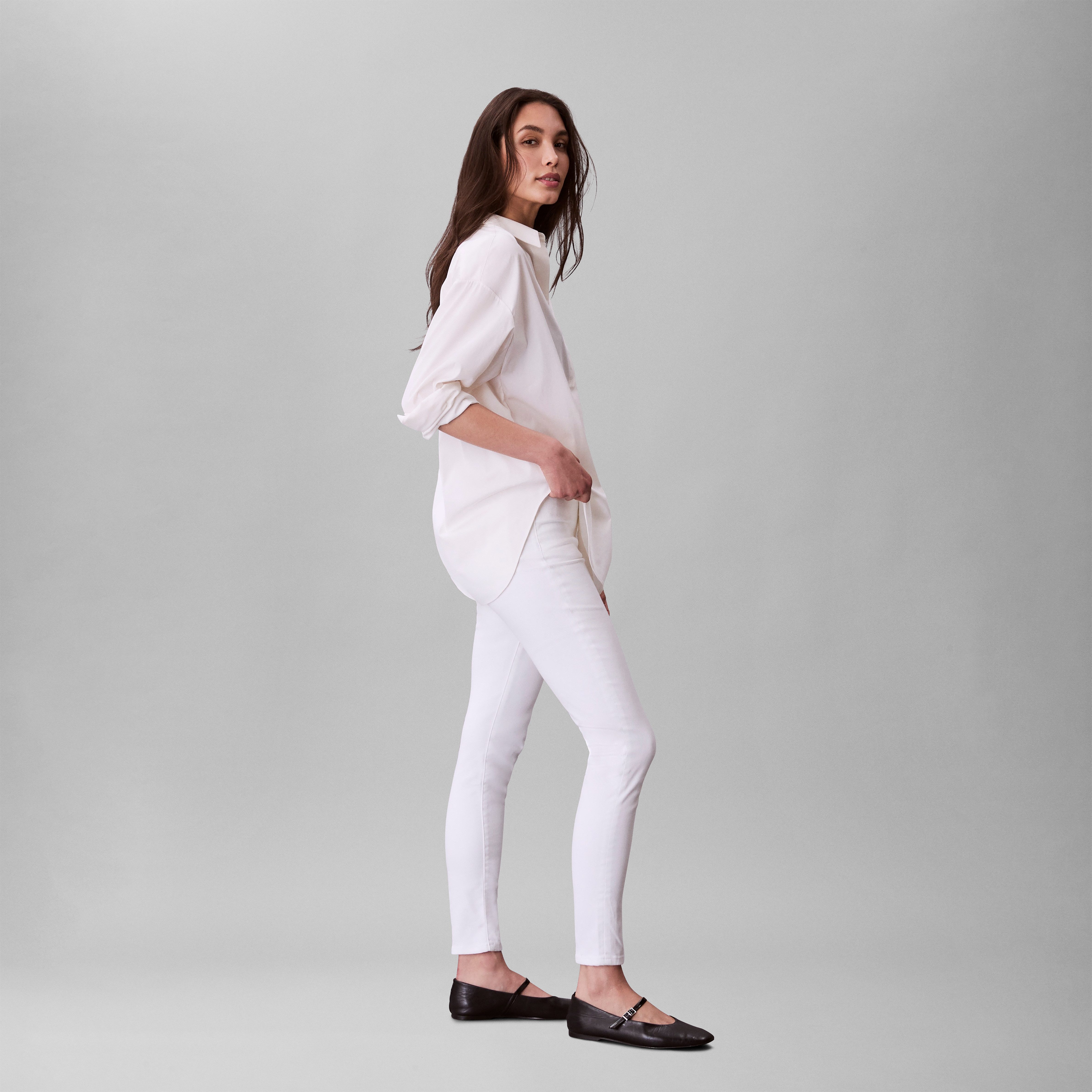 Calvin Klein Skinny fit jeans HGH RS SKNNY ANKL JN
