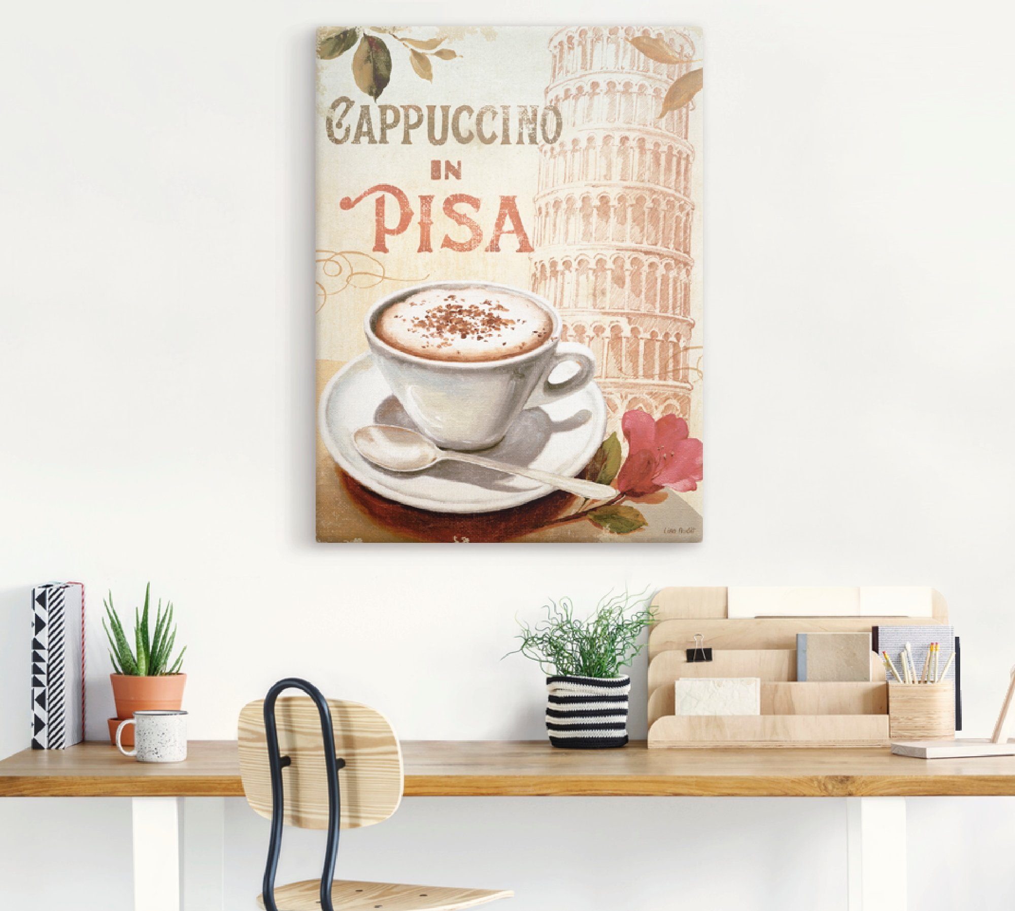 Artland Artprint Koffie in Europa IV als artprint op linnen, muursticker in verschillende maten