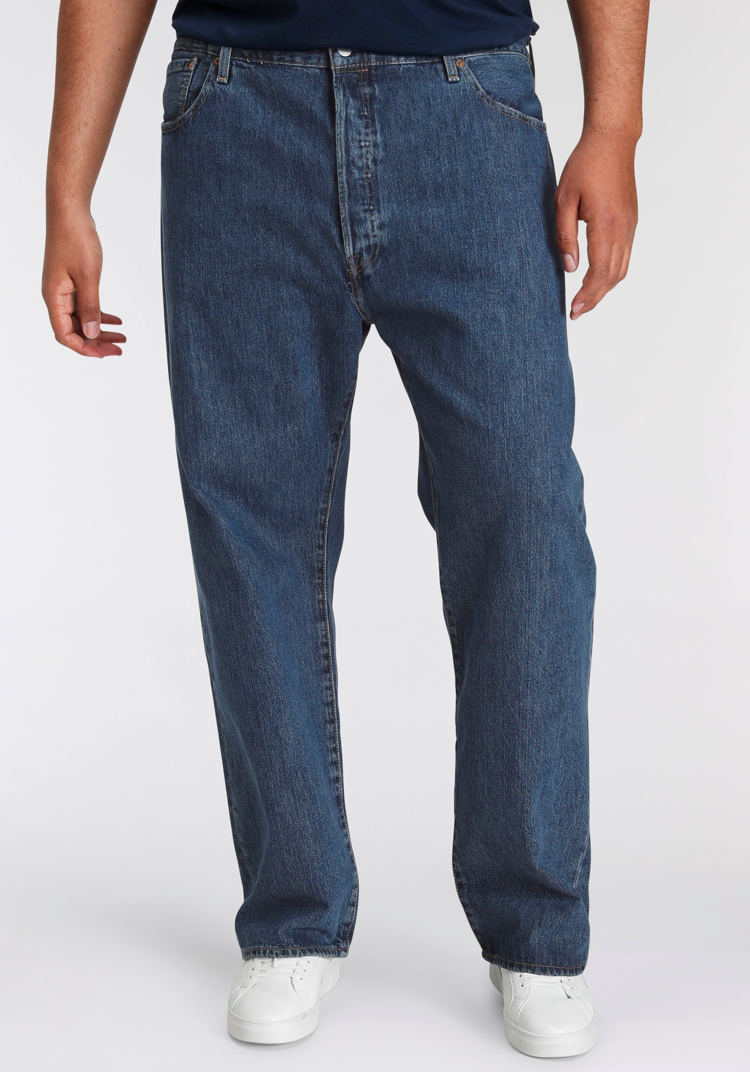 Levi's Plus Straight jeans 501 LEVI'SORIGINAL B&T in verschillende wassingen