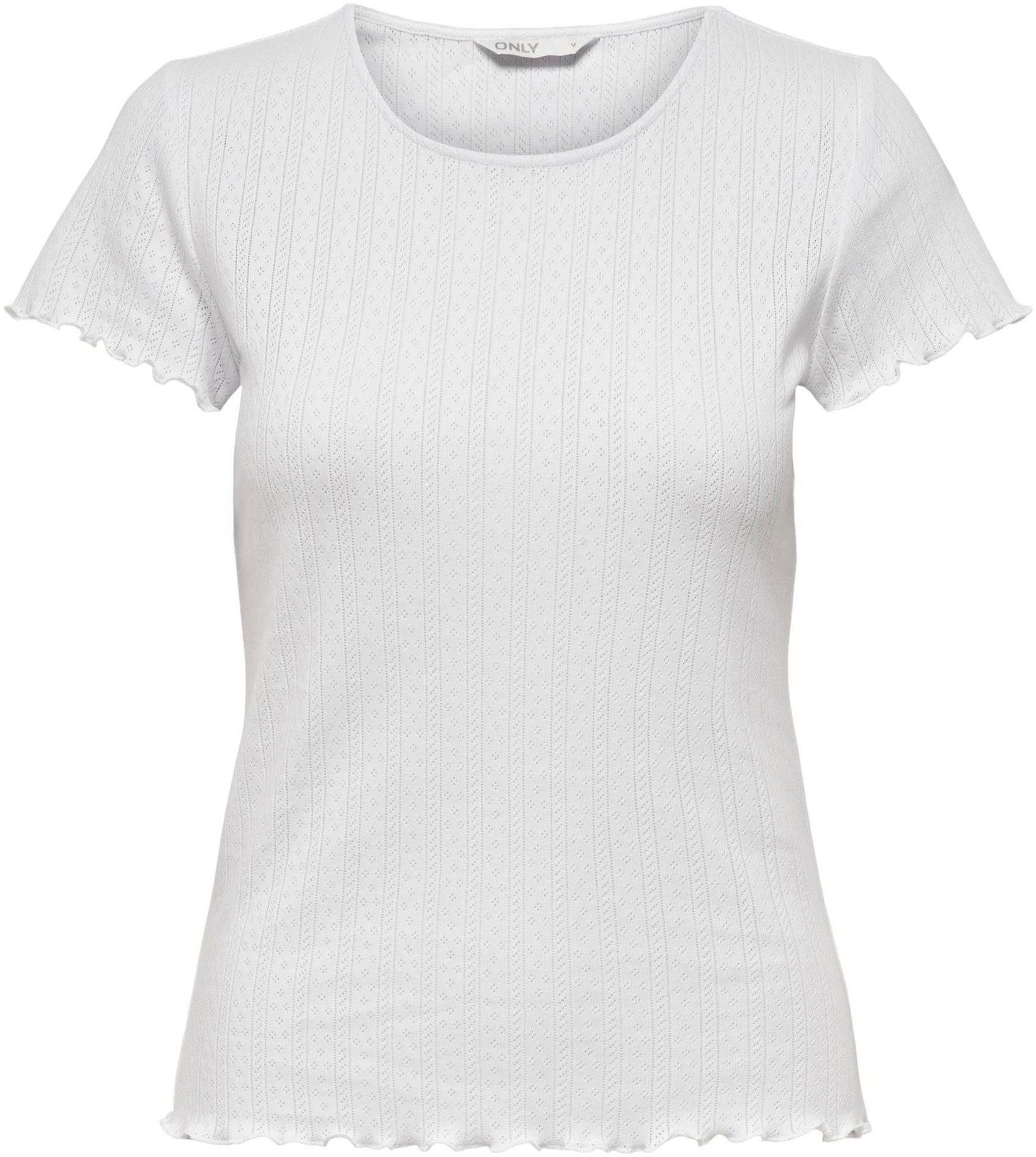 Only Shirt met korte mouwen ONLCARLOTTA S/S TOP JRS NOOS