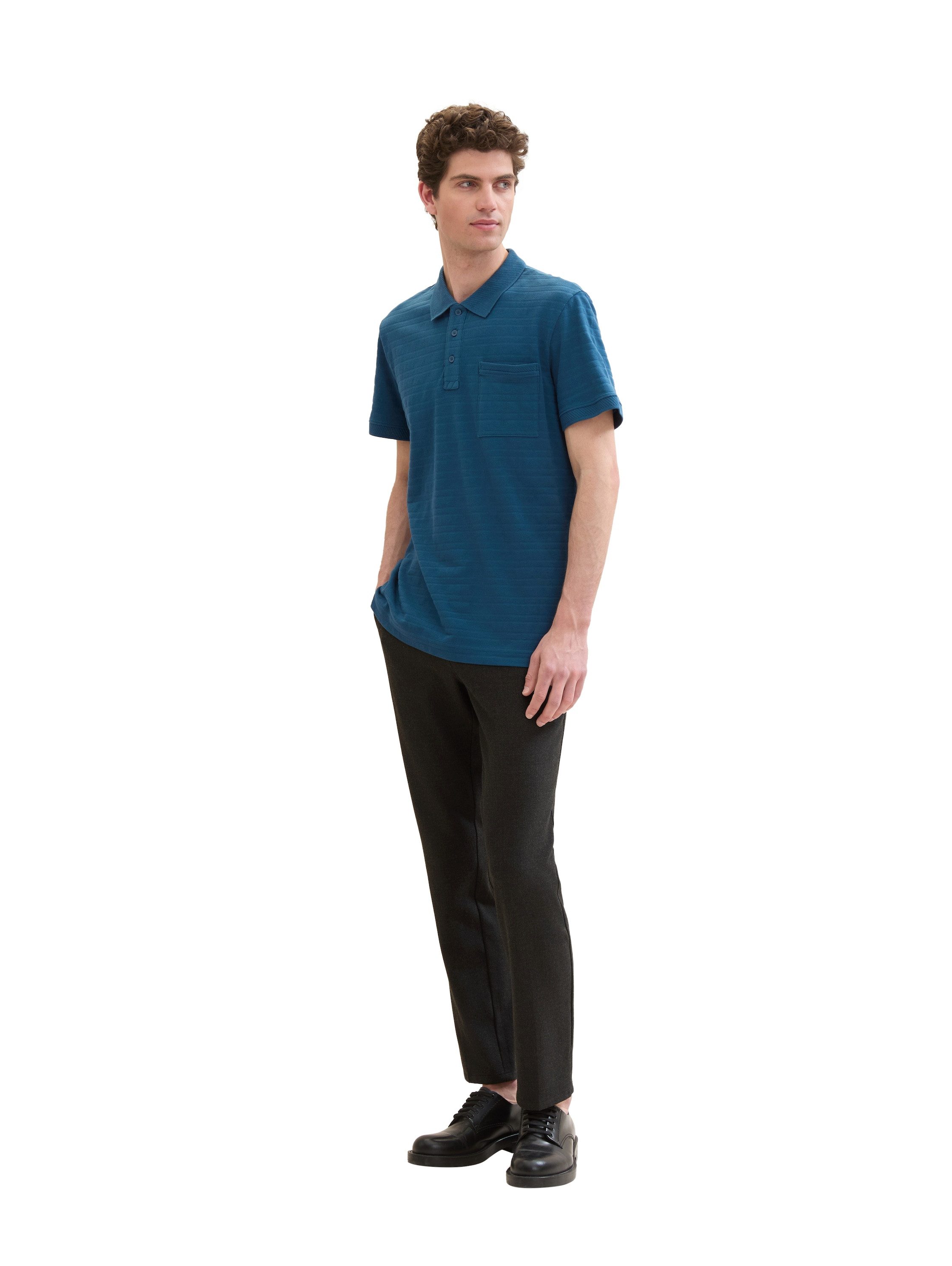 Tom Tailor Poloshirt met structuur