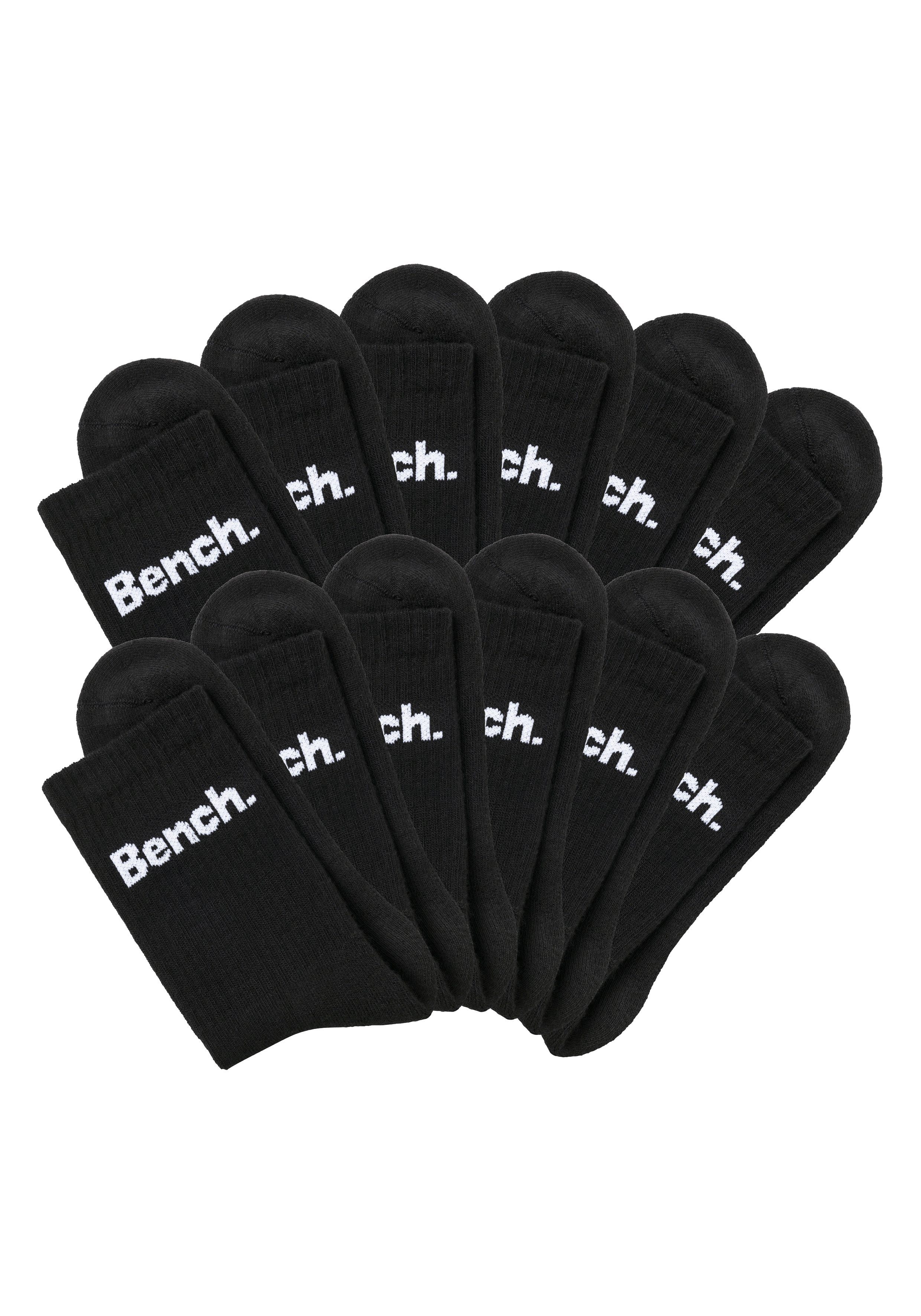 Bench. Tennissokken met voetbekleding (set, 12 paar)