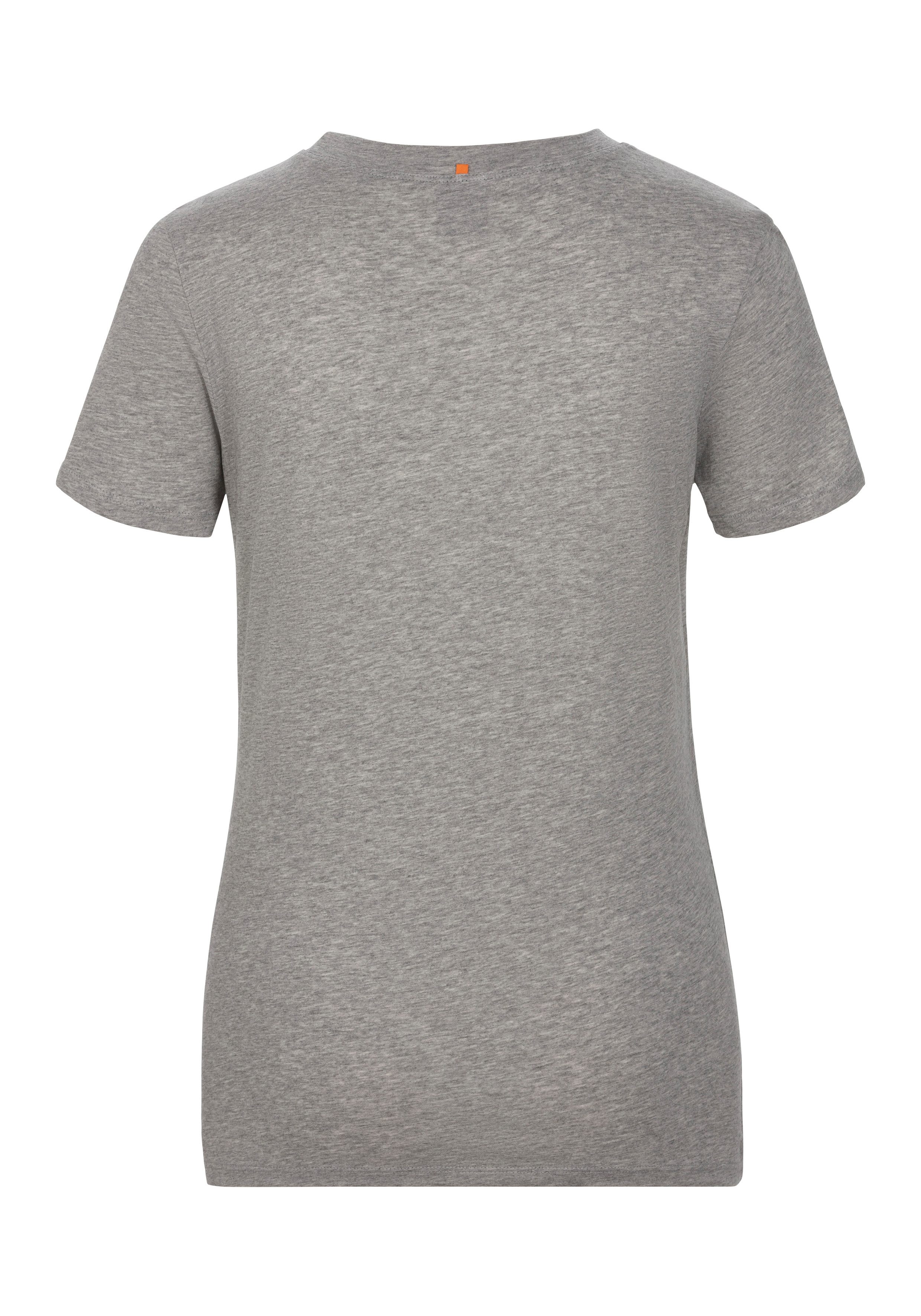 Boss Orange T-shirt met contrasterende gekleurde boss print