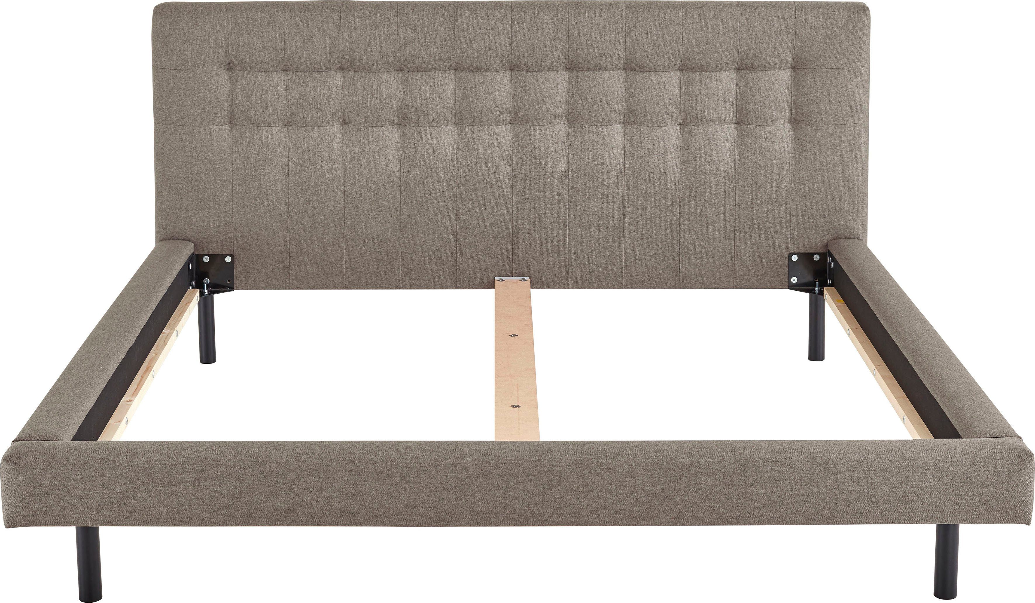 andas Gestoffeerd bed Tobjörn Met breed futonframe