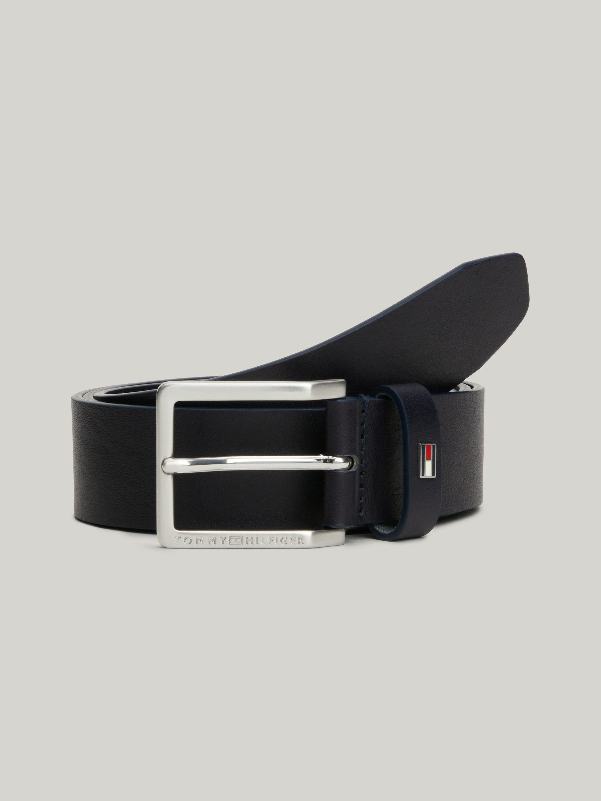 Tommy Hilfiger Leren riem Oliver Extended 3 5 cm met klassieke metalen gesp