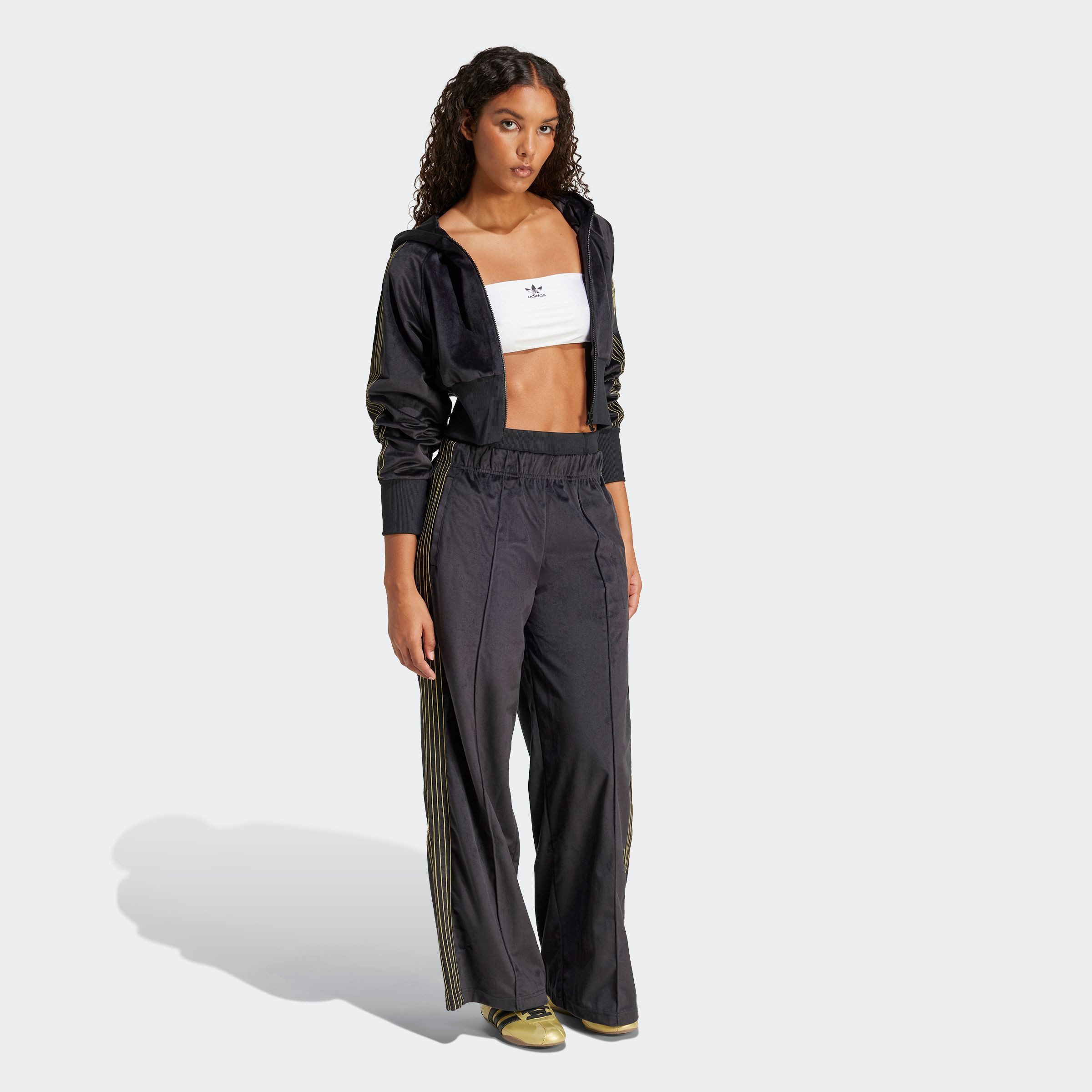 adidas Originals Sportbroek VELOUR TRCKPANT (1-delig)