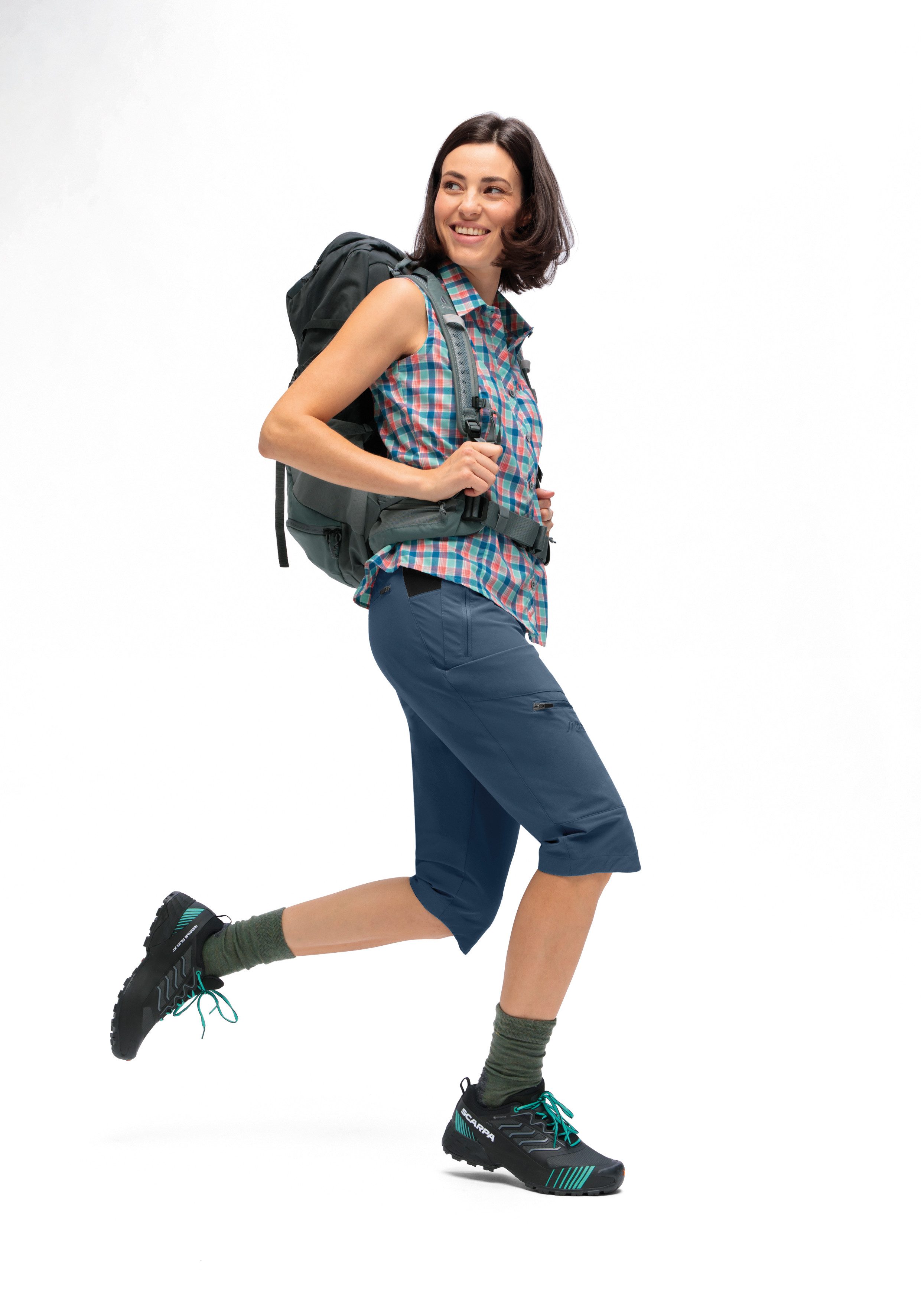 Maier Sports Outdoorbroek Inara slim Capri Vario
